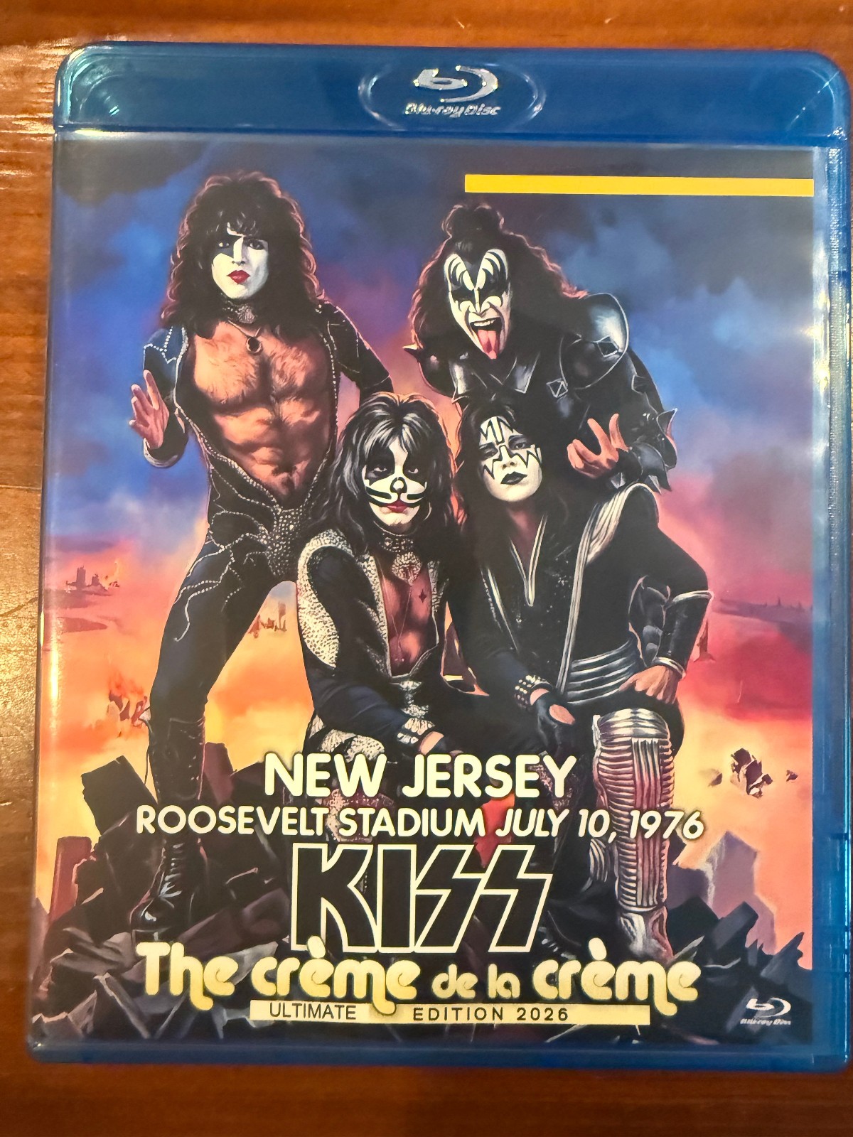 KISS - Live in Jersey City 1976 Remastered Blu-ray Gene Simmons