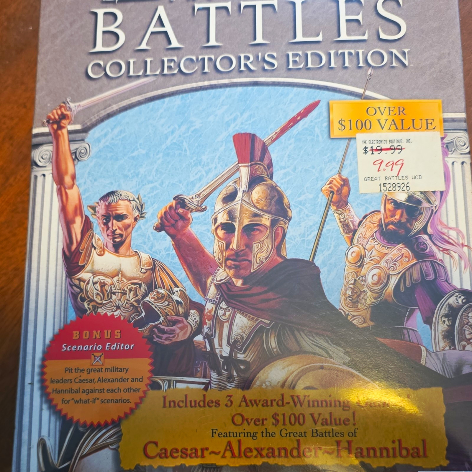 Interactive Magic Great Battles Collector\'s Edition CD-ROM Windows 95