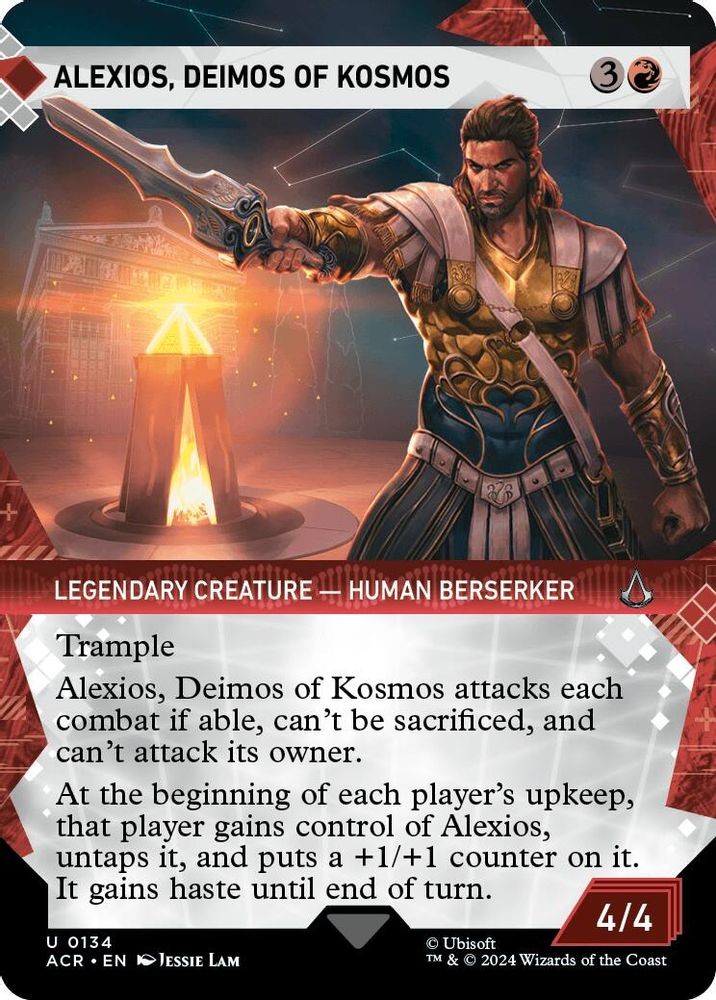 2024 MTG: ACR - Alexios Deimos of Kosmos Showcase (#134, U, Near Mint) 2024 MTG: ACR - Alexios Deimos of Kosmos Showcase (#134, U, Near Mint)