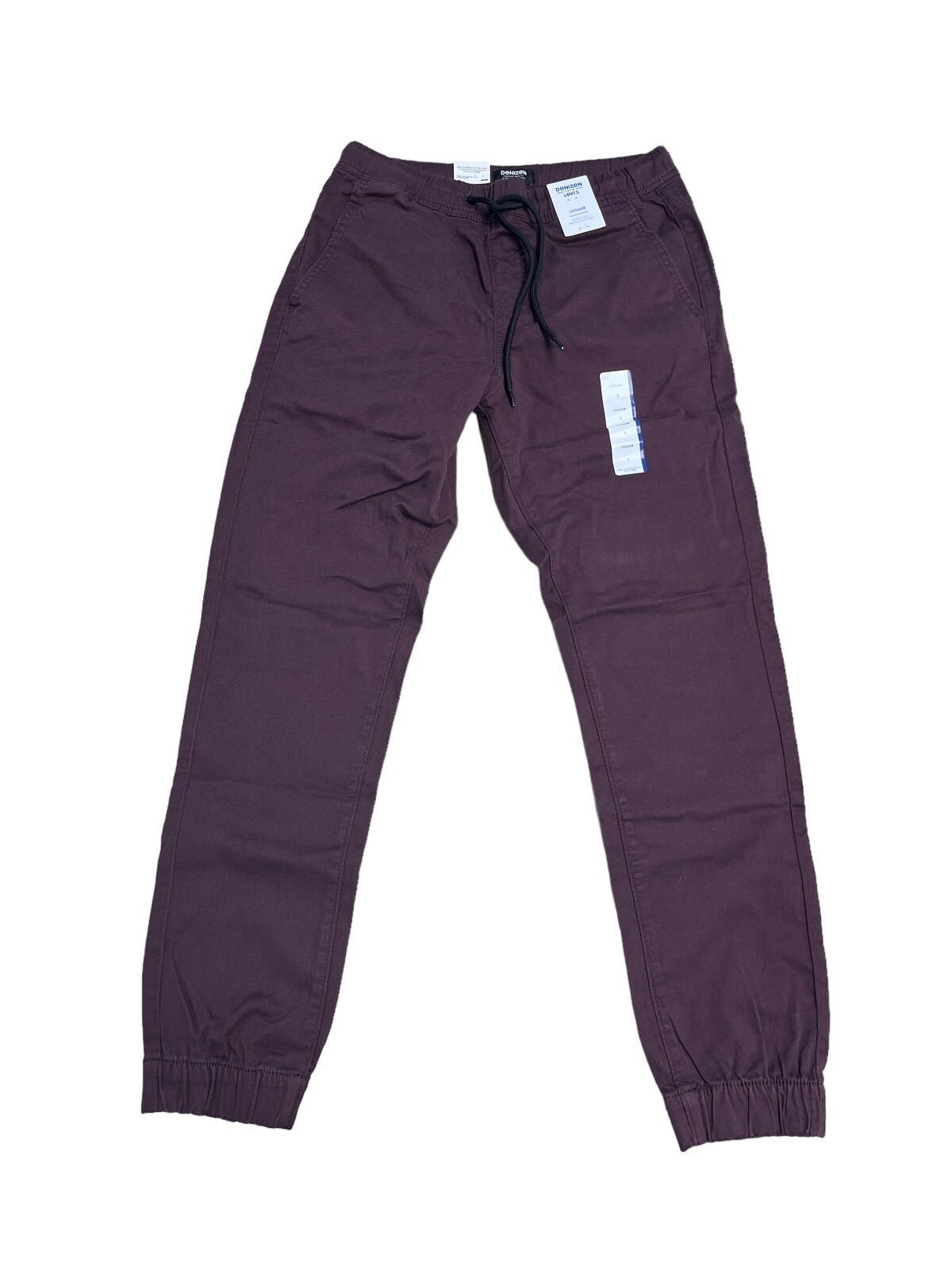 DENIZEN from Levi\'s Men\'s Jogger Pants - Burgundy NWT Size XS DENIZEN from Levi\'s Men\'s Jogger Pants - Burgundy NWT Size XS