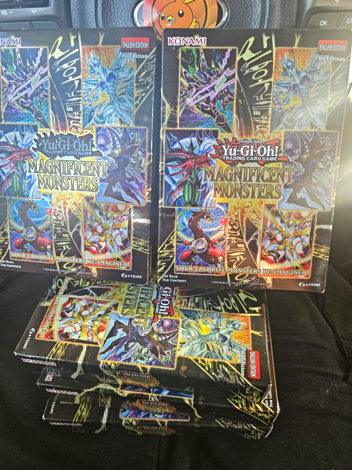 Konami Yu-Gi-Oh TCG Magnificent Monsters 1st Ed English 36ct Box Lot(5)