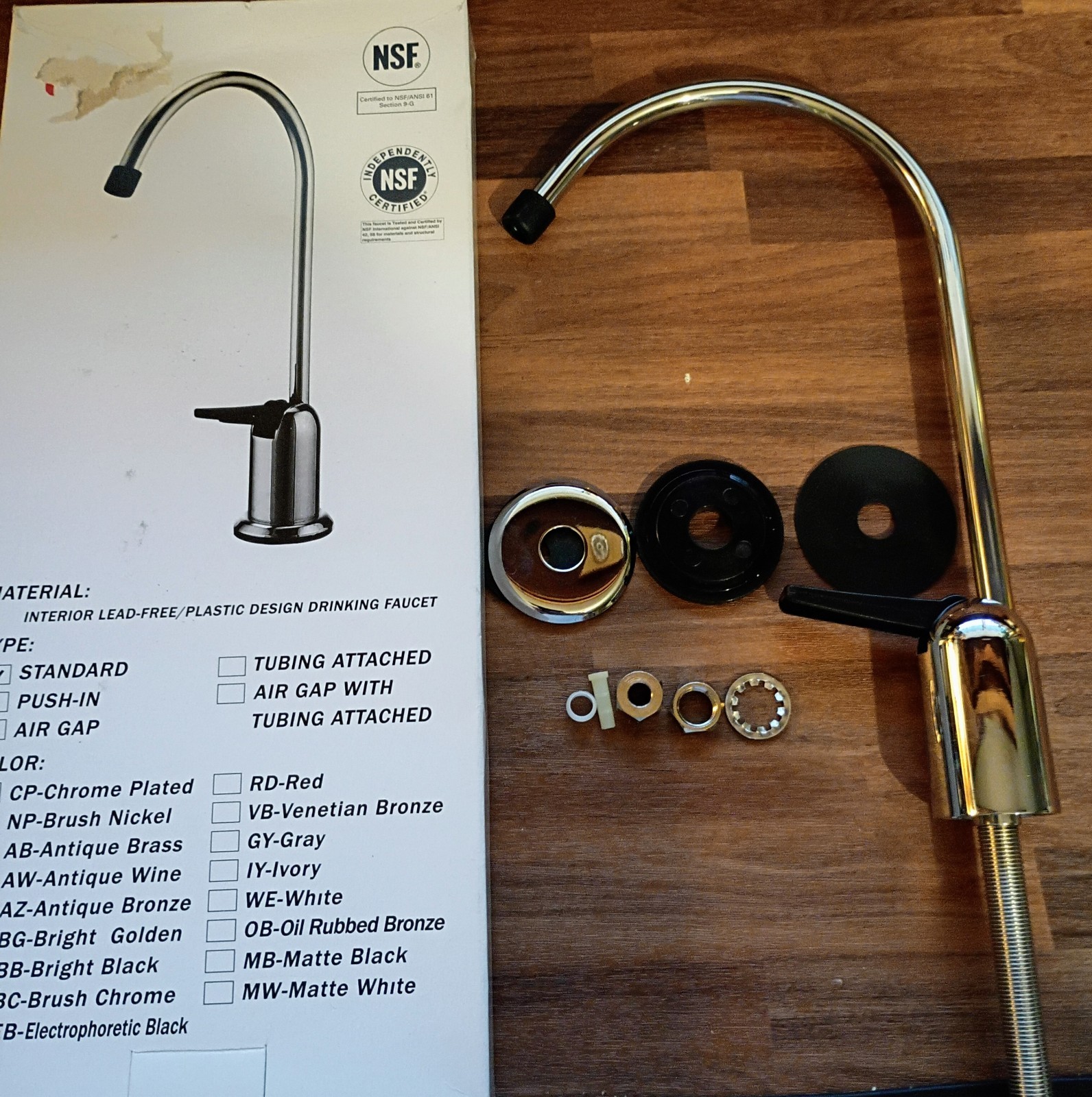 Kingston Brass K619 Americana 1.0 GPM Cold Water Dispenser Faucet Kingston Brass K619 Americana 1.0 GPM Cold Water Dispenser Faucet