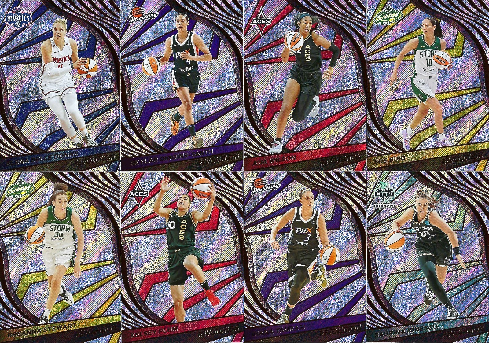 2022 WNBA PANINI REVOLUTION * BASE SINGLES * ROOKIES + STARS ** YOU PICK **