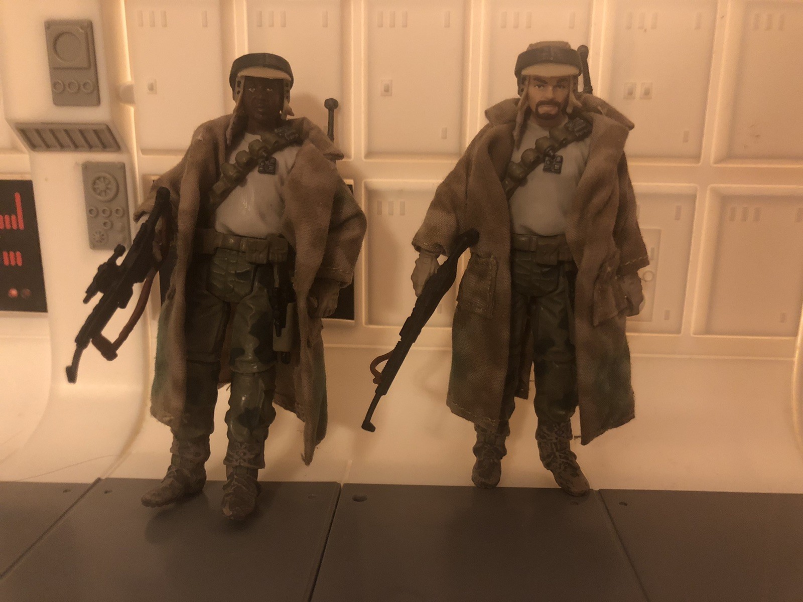 STAR WARS REBEL COMMANDO VC26 VINTAGE COLLECTION BATTLE OF ENDOR BOTH VARIANTS