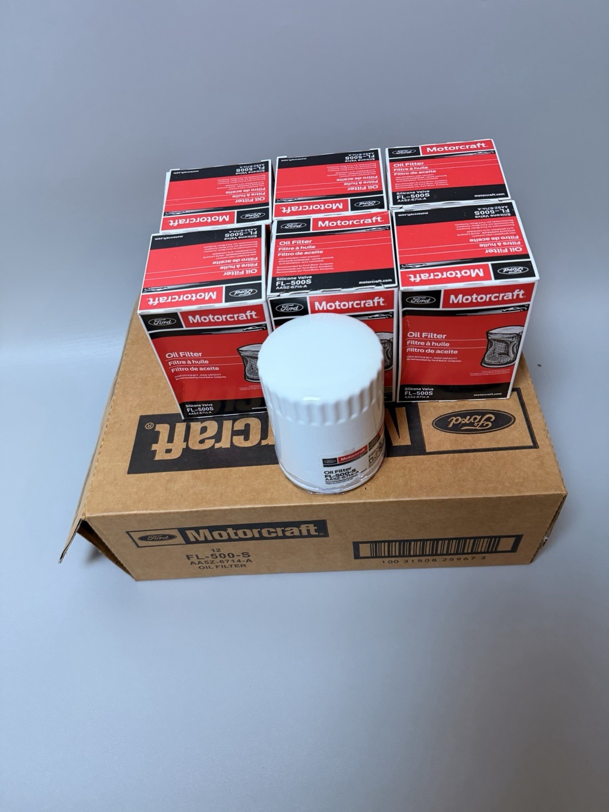6 NEW Motorcraft FL500S Engine Oil Filter FL-500-S FAST 