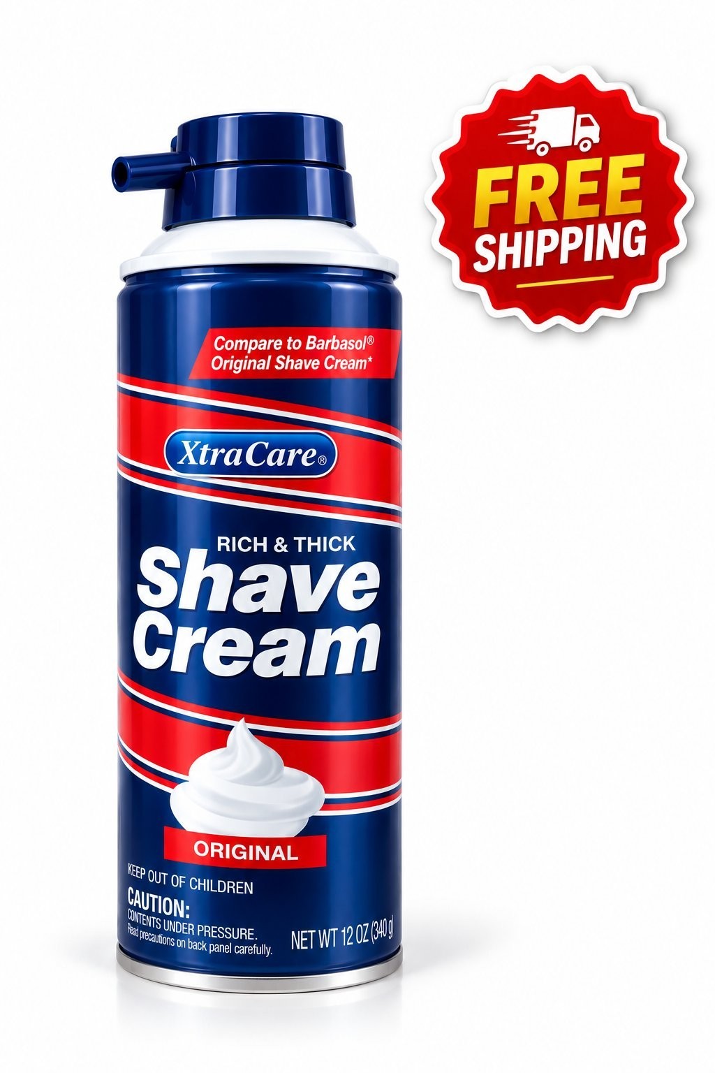 XtraCare Rich & Thick Shave Cream – Original – 12 oz