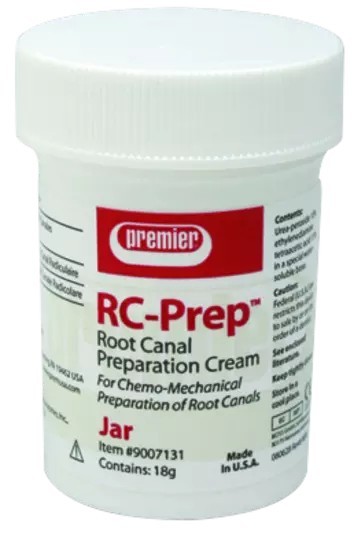 RC Prep Jar - Premier Dental Root Canal Prep Cream 18 gram Jar 9007131