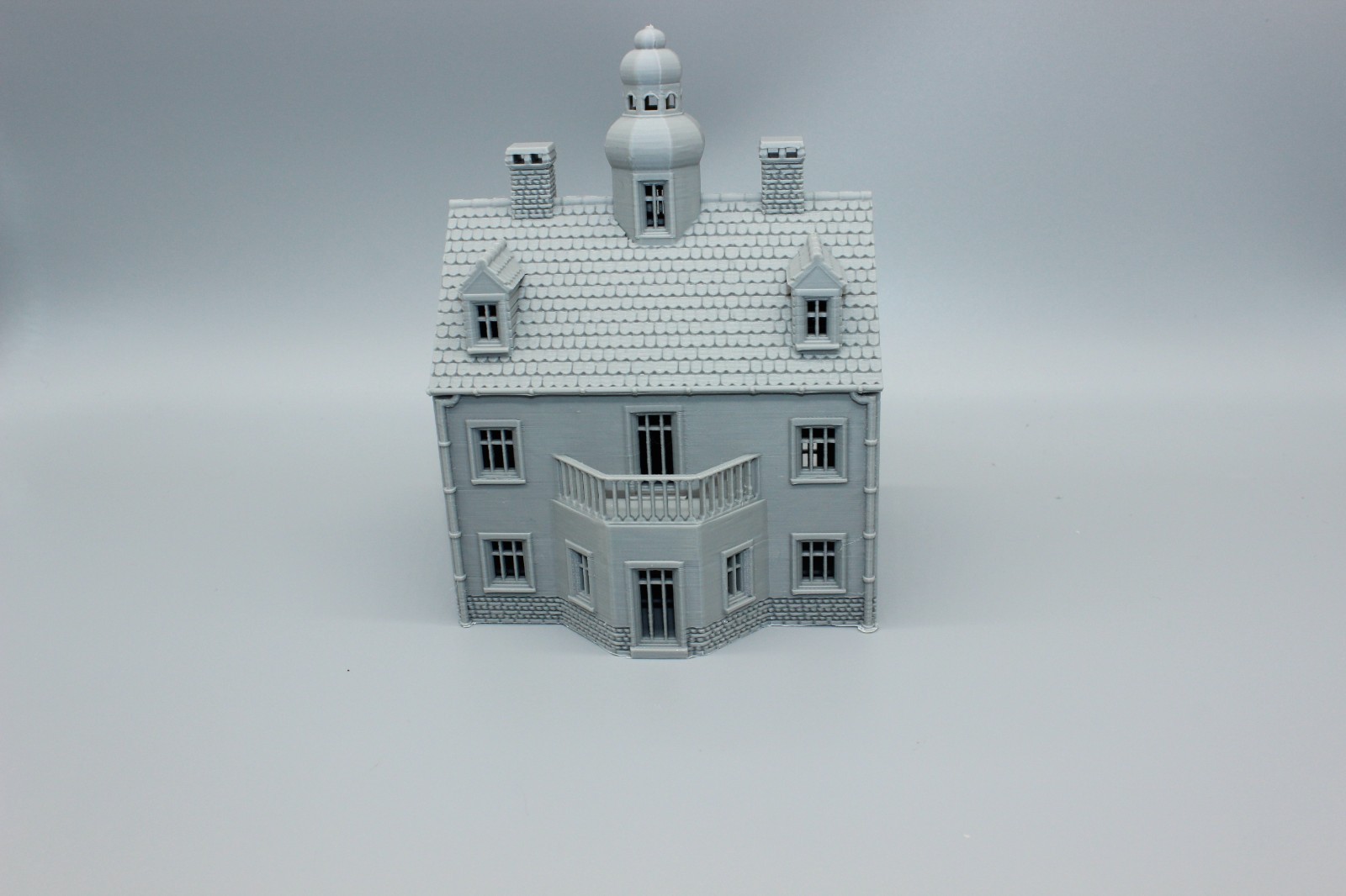 Military Post Garrison Headquarters  1:160 1:100 1:87 1:72 1:56 1:48 3D Printed