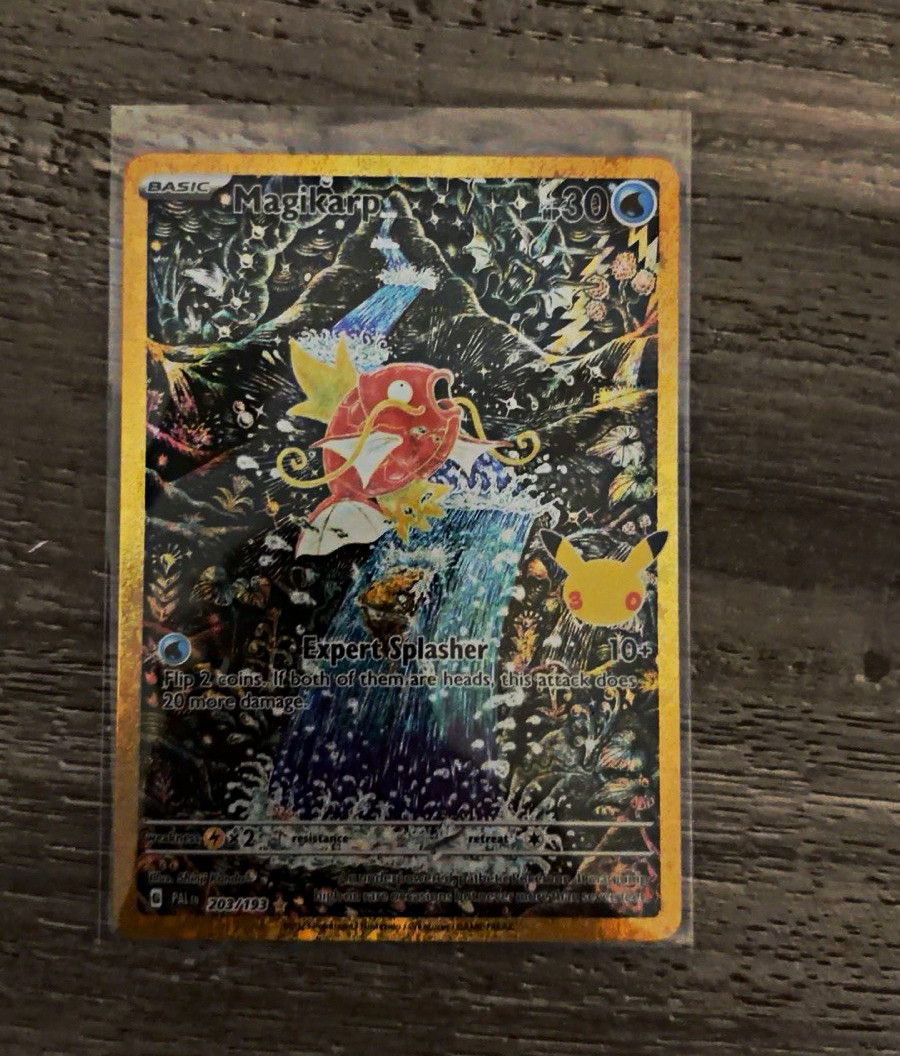 Pokemon Celebrations Classic Collection Magikarp 66/64 Holo English 2021 Pokemon Celebrations Classic Collection Magikarp 66/64 Holo English 2021
