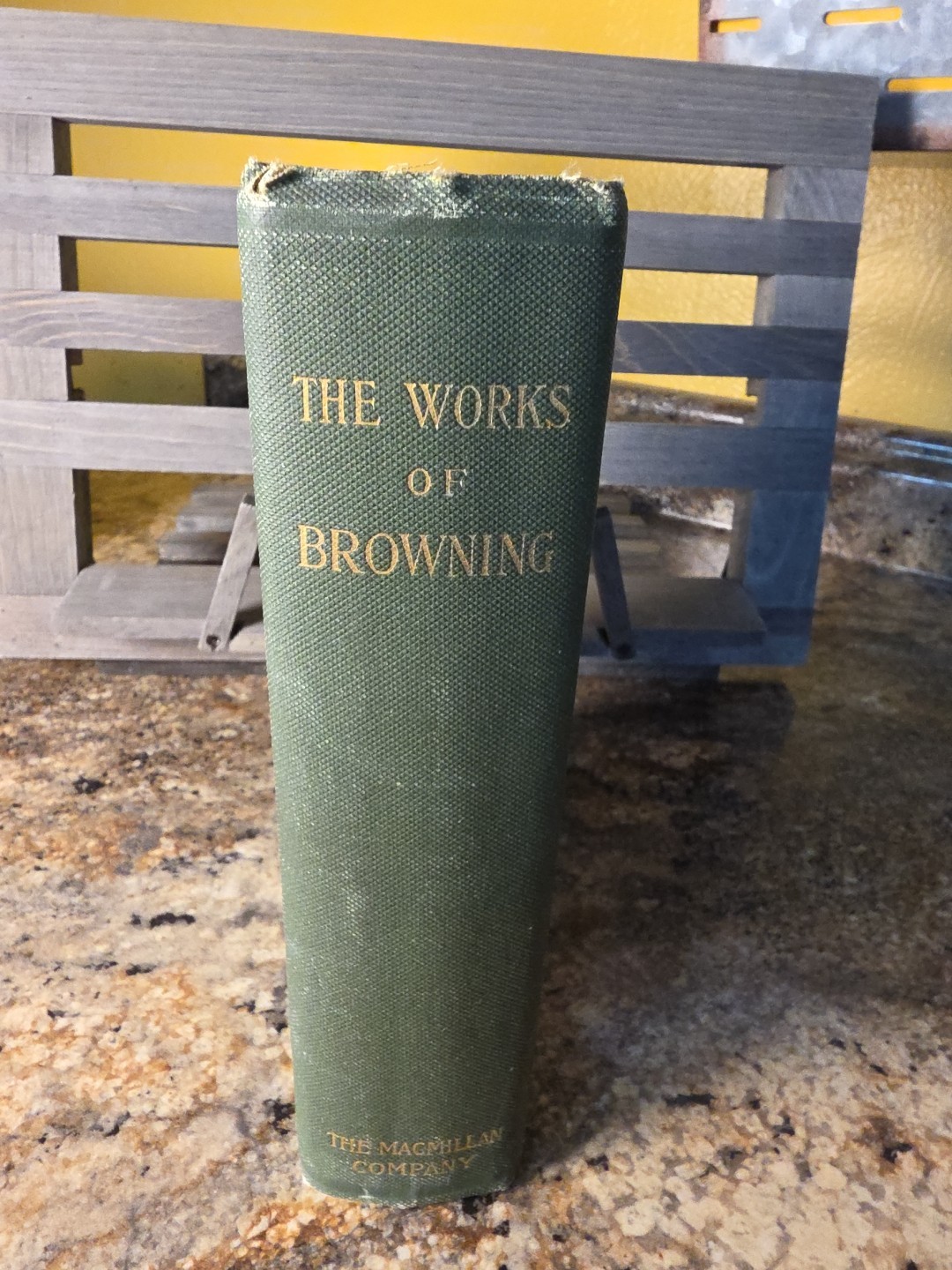 1907 Robert Browning Complete Poetical Works Macmillan HC 