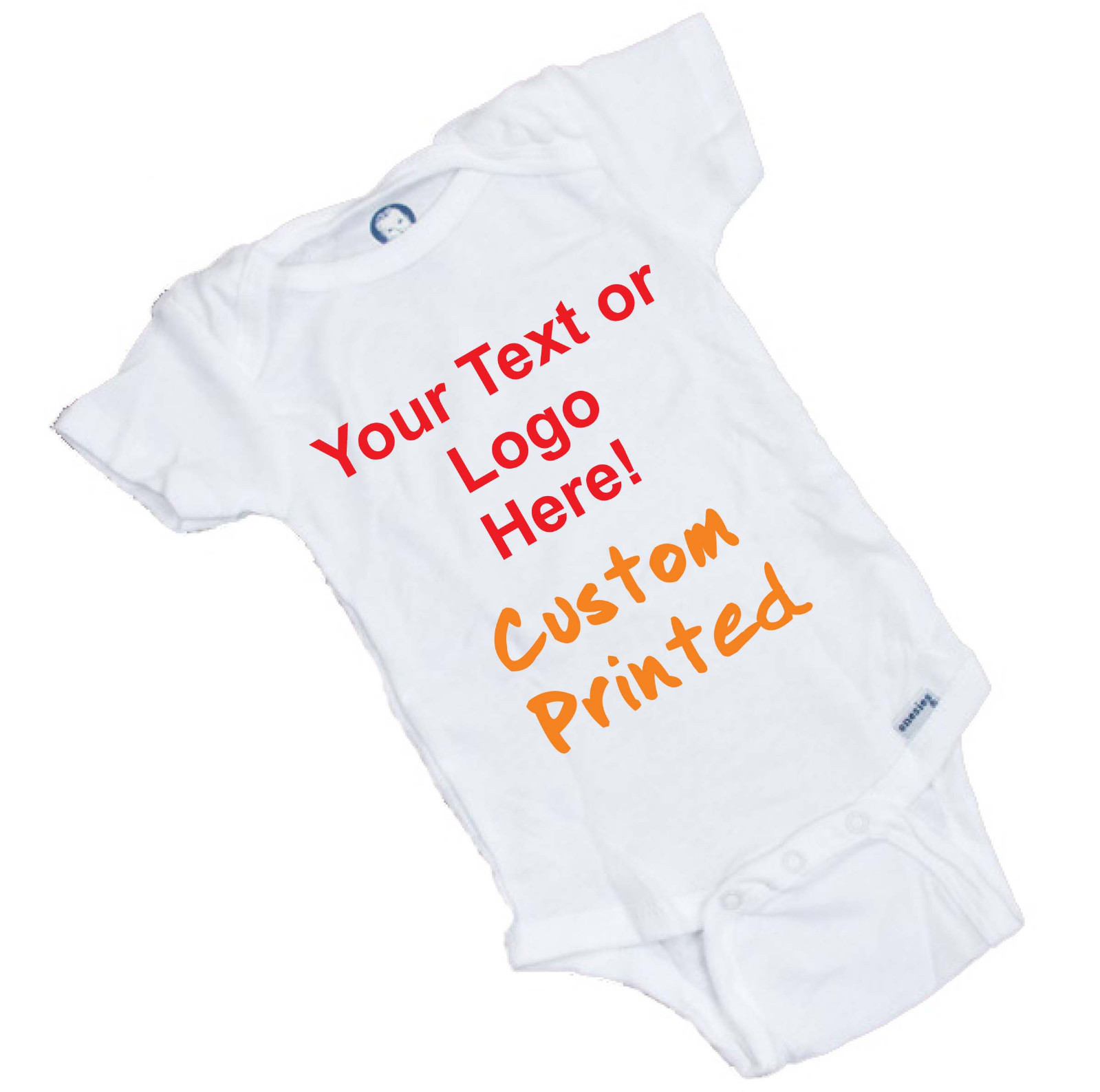 CUSTOM PERSONALIZED BABY ONESIE  Your Text or Picture Baby Onesie ing