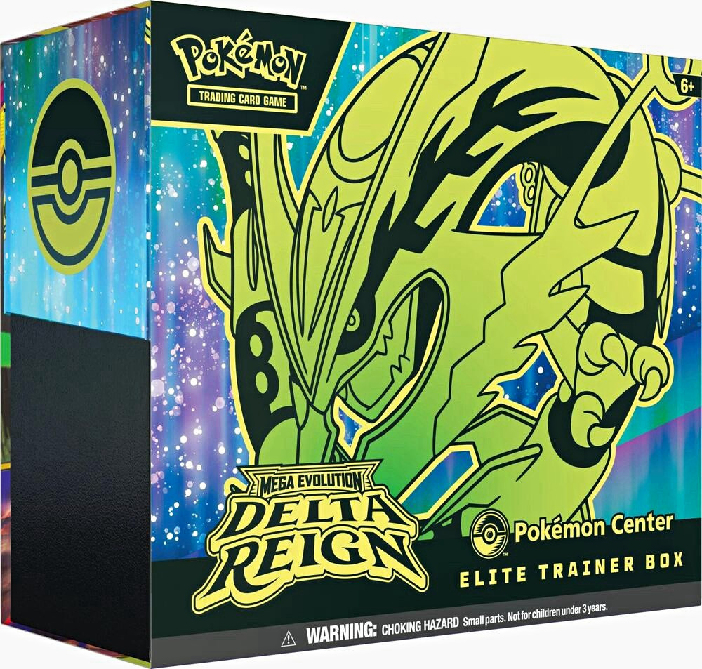 Pokémon Center Mega Evolution Delta Reign Elite Trainer Box ( PRESALE) Pokémon Center Mega Evolution Delta Reign Elite Trainer Box ( PRESALE)