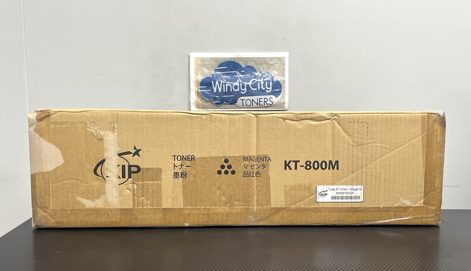 Genuine KIP KT-800M Z350970030 Magenta Toners 1000g x 2 For KIP 850 New Open Box