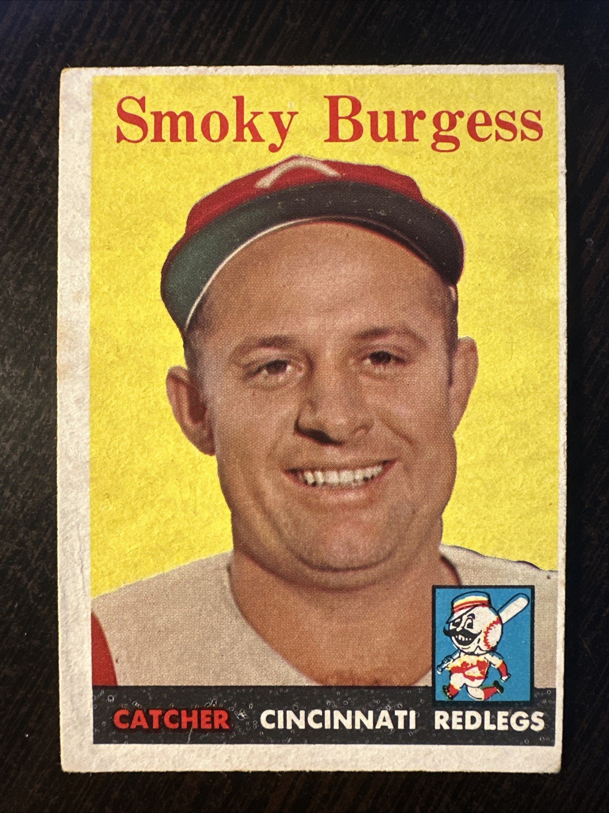 1958 TOPPS #49 SMOKY BURGESS VG-EX *Hot Corner Vintage*