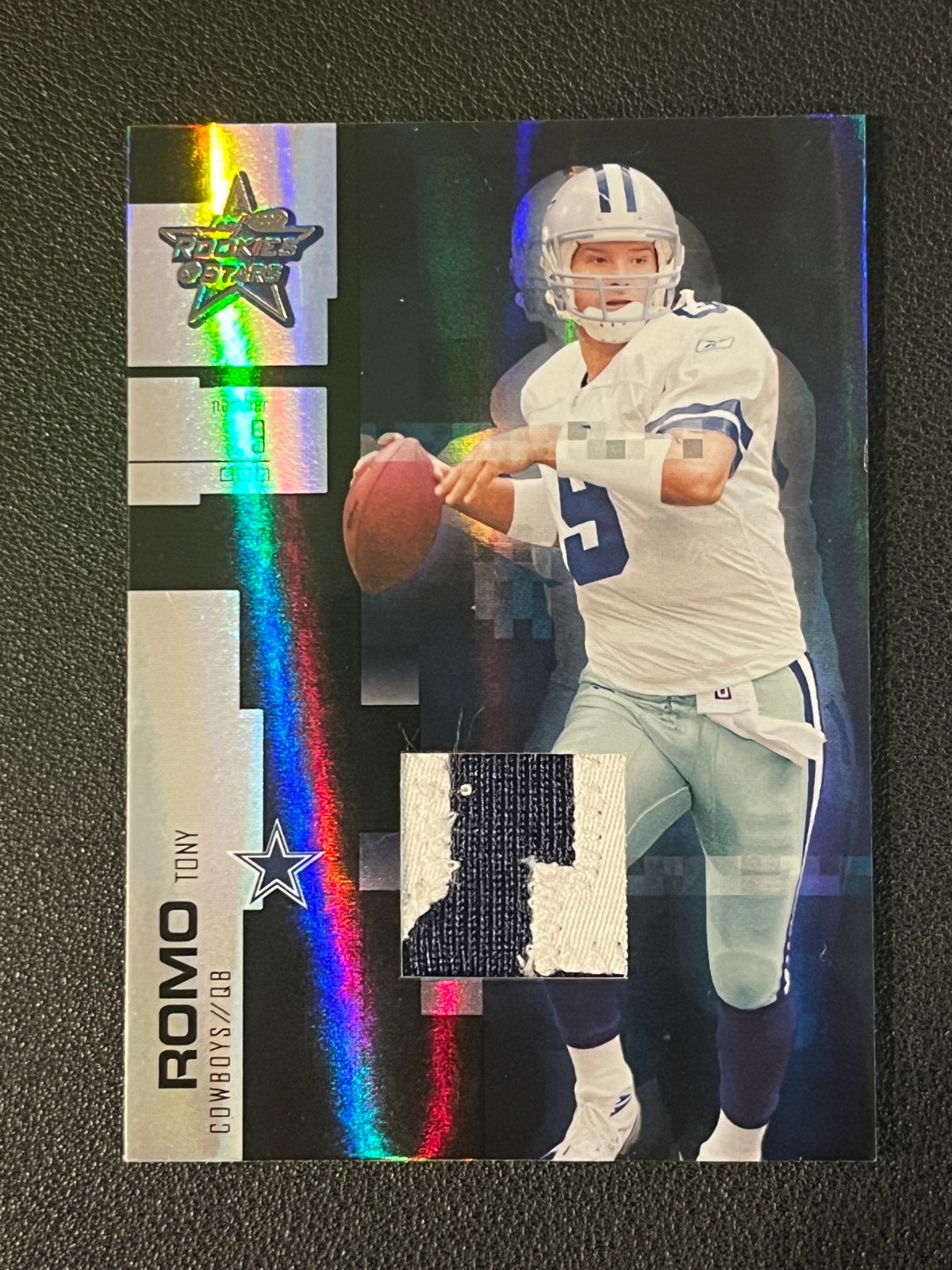 Tony Romo 2007 Donruss Playoff Rookies & Stars Jersey Patch Relic /10 Cowboys 