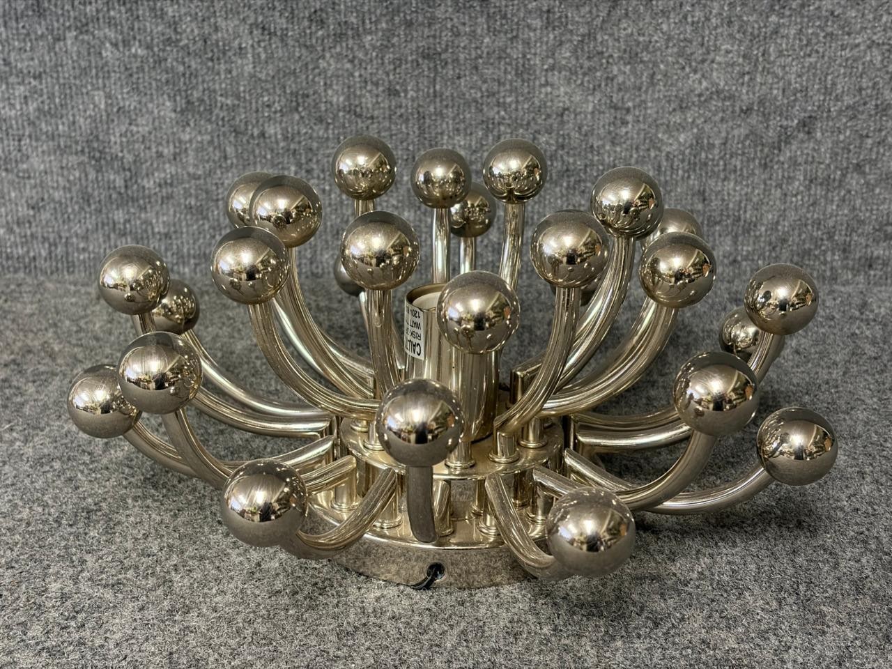 Robert Abbey Anemone Polished Nickel Ceiling / Wall Light Sconce