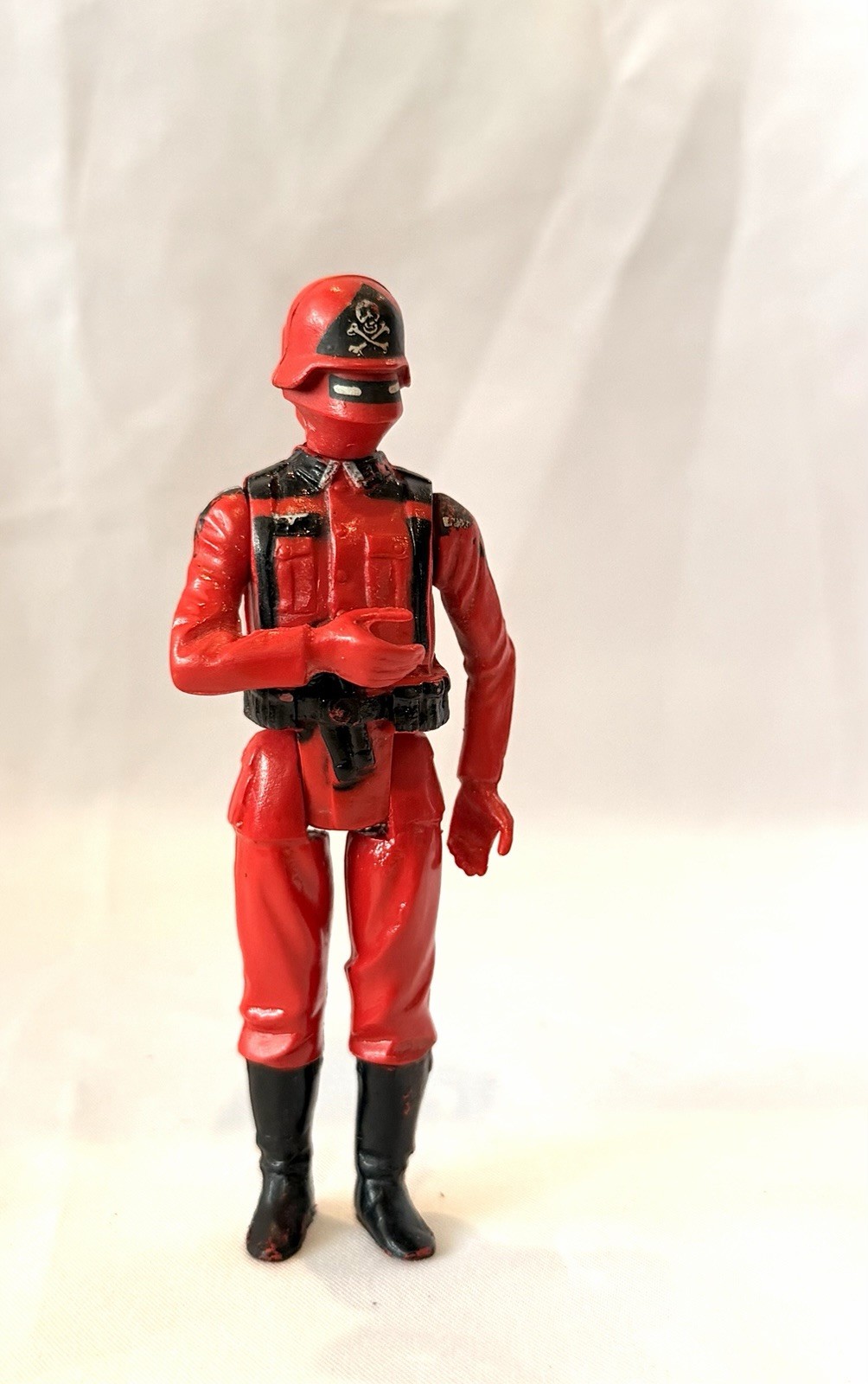 1983 Action Force PALITOY Red Shadow Vulture Trooper Red Military Figure GI JOE