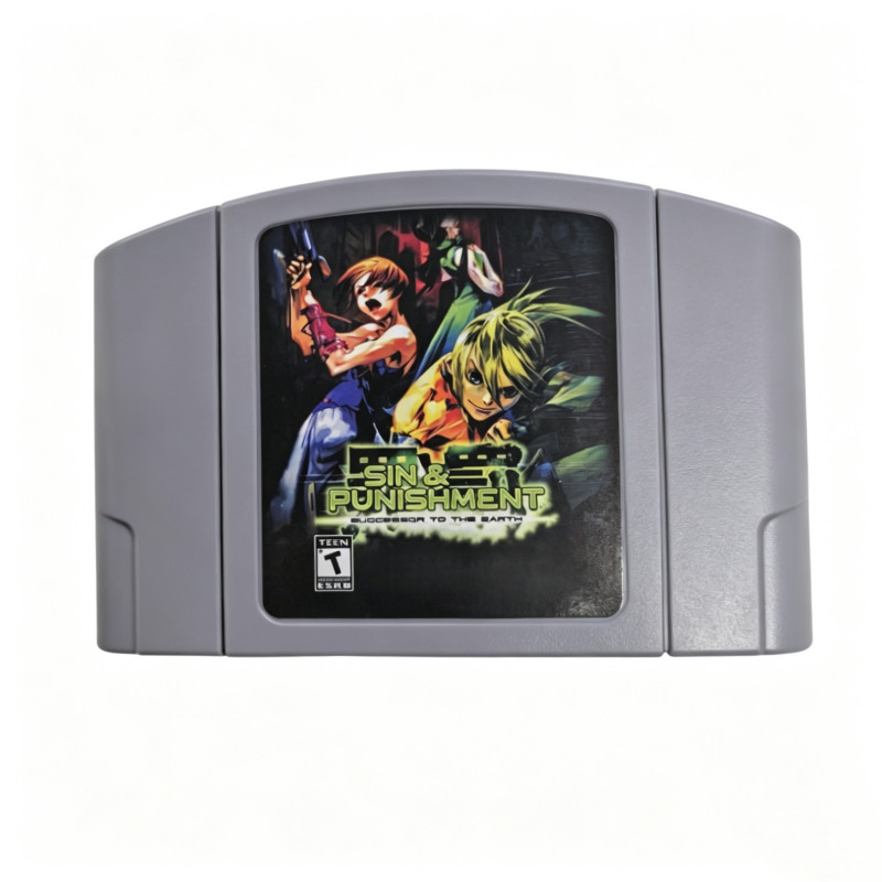 Sin and Punishment for Nintendo 64 N64 Game Cartridge NTSC USA Version