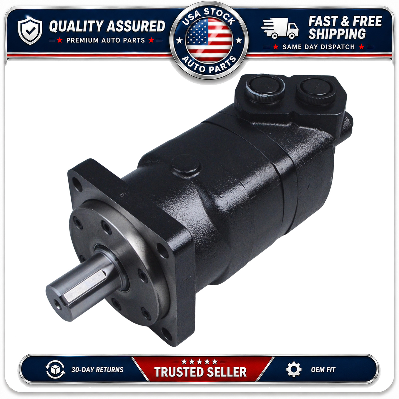 New 23.87 cu Hydraulic Motor 9-8665-400  for Dynamic Hdnverys BMK6-400-CC-G2-SF5