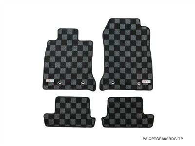 P2M for Toyobaru Gr86 / Brz 2022+ Race Floor Mats