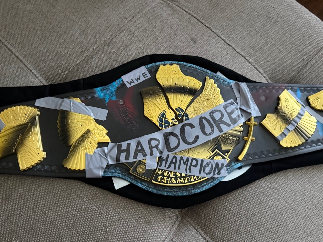 WWE Hardcore Championship Replica Belt