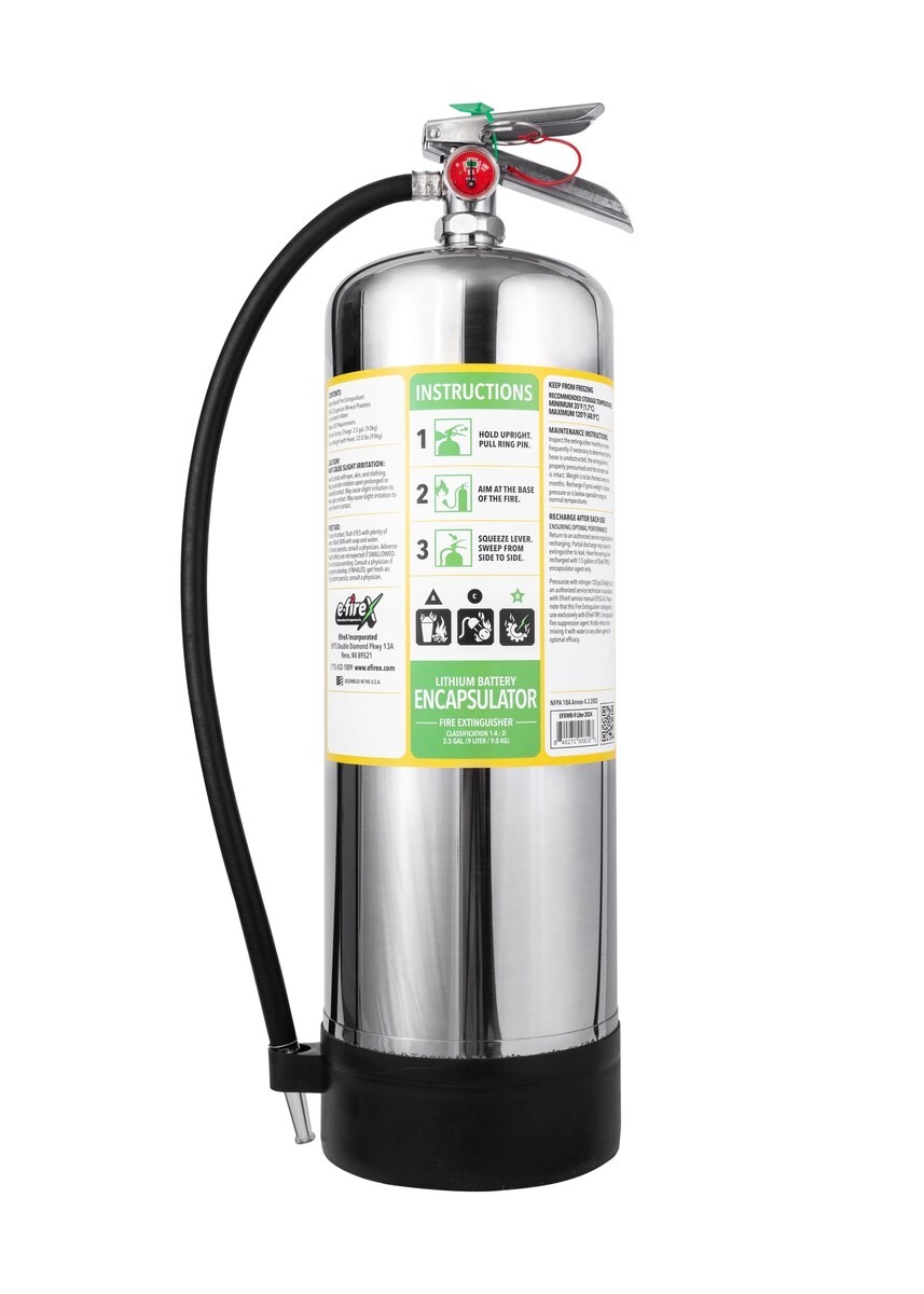 🔥eFireX Lithium Class D Fire Extinguisher Brand New 9 Liter (30lb)W/ Bracket 🔥eFireX Lithium Class D Fire Extinguisher Brand New 9 Liter (30lb)W/ Bracket