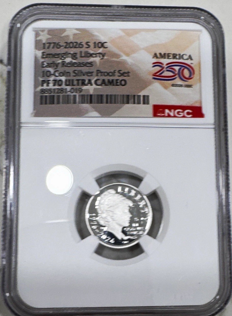 2026-S Roosevelt Dime 10C Silver Proof NGC PF70 Ultra Cameo Early Releases