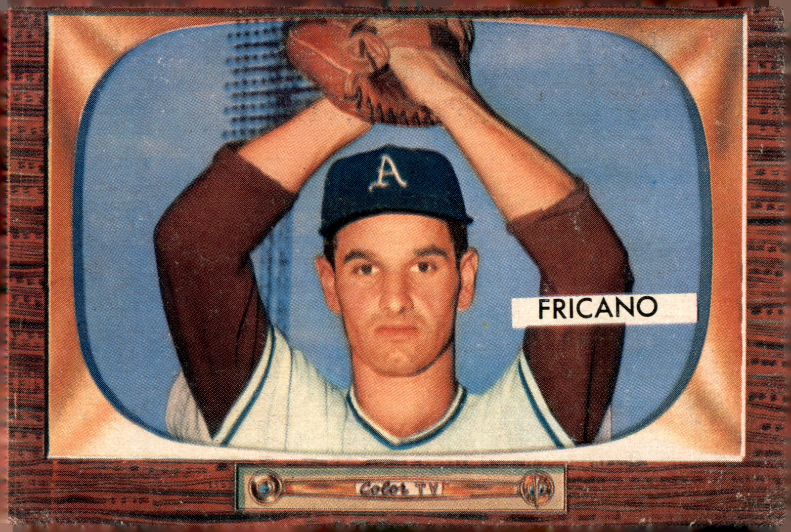 1955 Bowman #316 Marion Fricano - vg