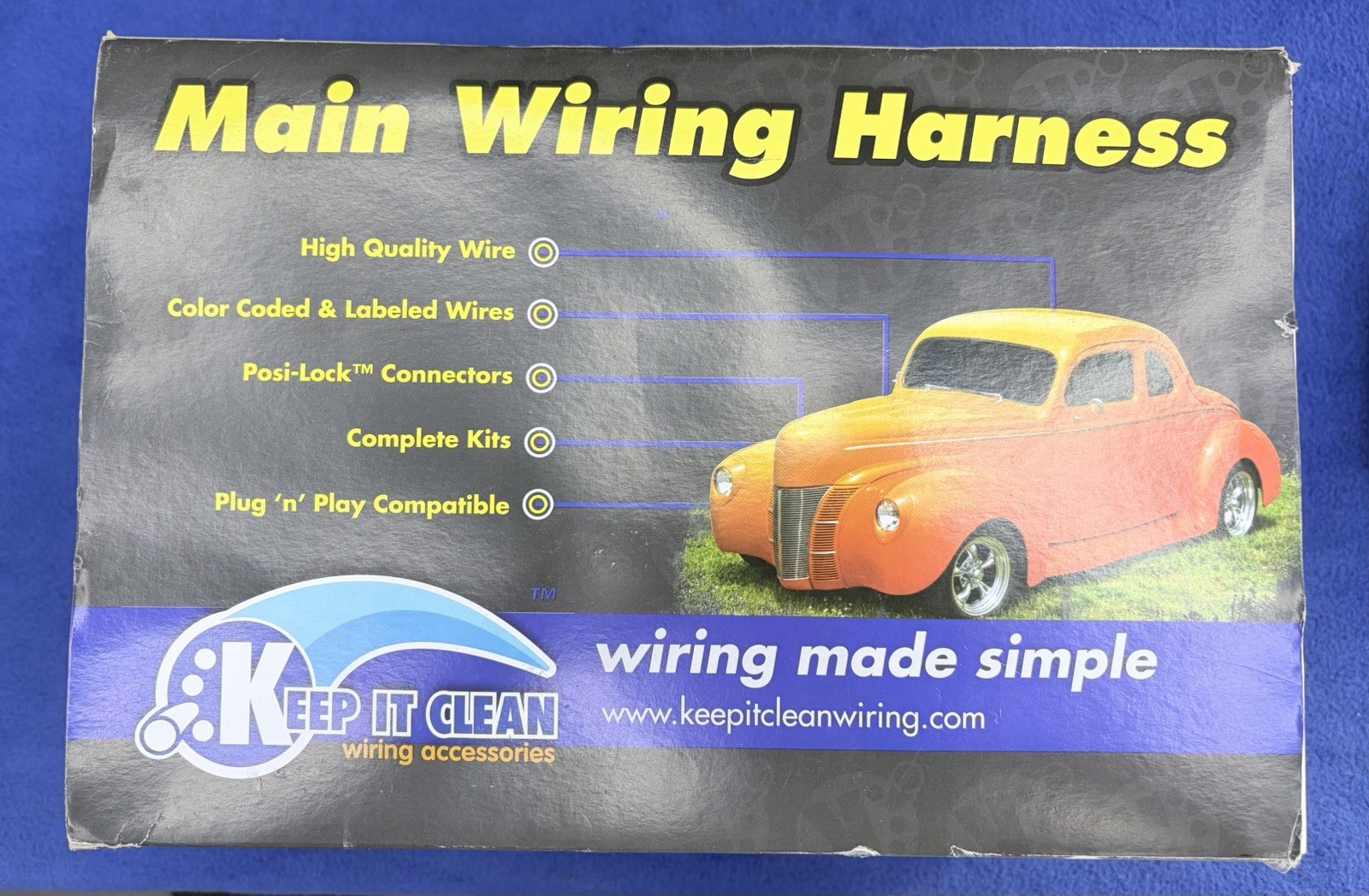 Keep It Clean ProComp Main Car Hot Rod 12 Fuse Box Wiring Harness KICPROCOMP12B Keep It Clean ProComp Main Car Hot Rod 12 Fuse Box Wiring Harness KICPROCOMP12B