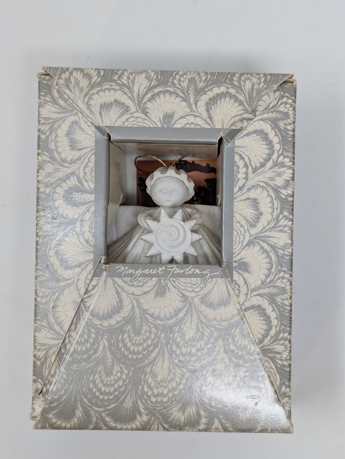 Margaret Furlong Angel Sun Ornament 1988 