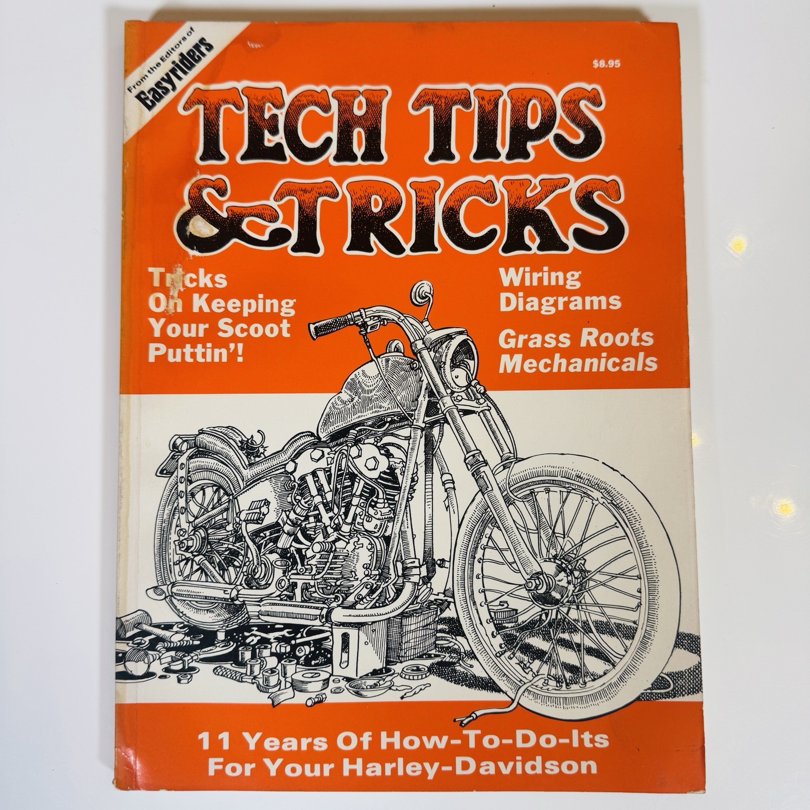 Vintage 1983 Easyriders Tech Tips & Tricks Harley-Davidson Book 11 Years