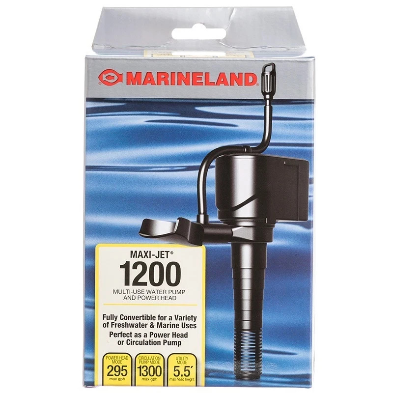 NIB Marineland Maxi-Jet Pro 1200 Multi-Use Water Pump & Powerhead 295/1300 GPH