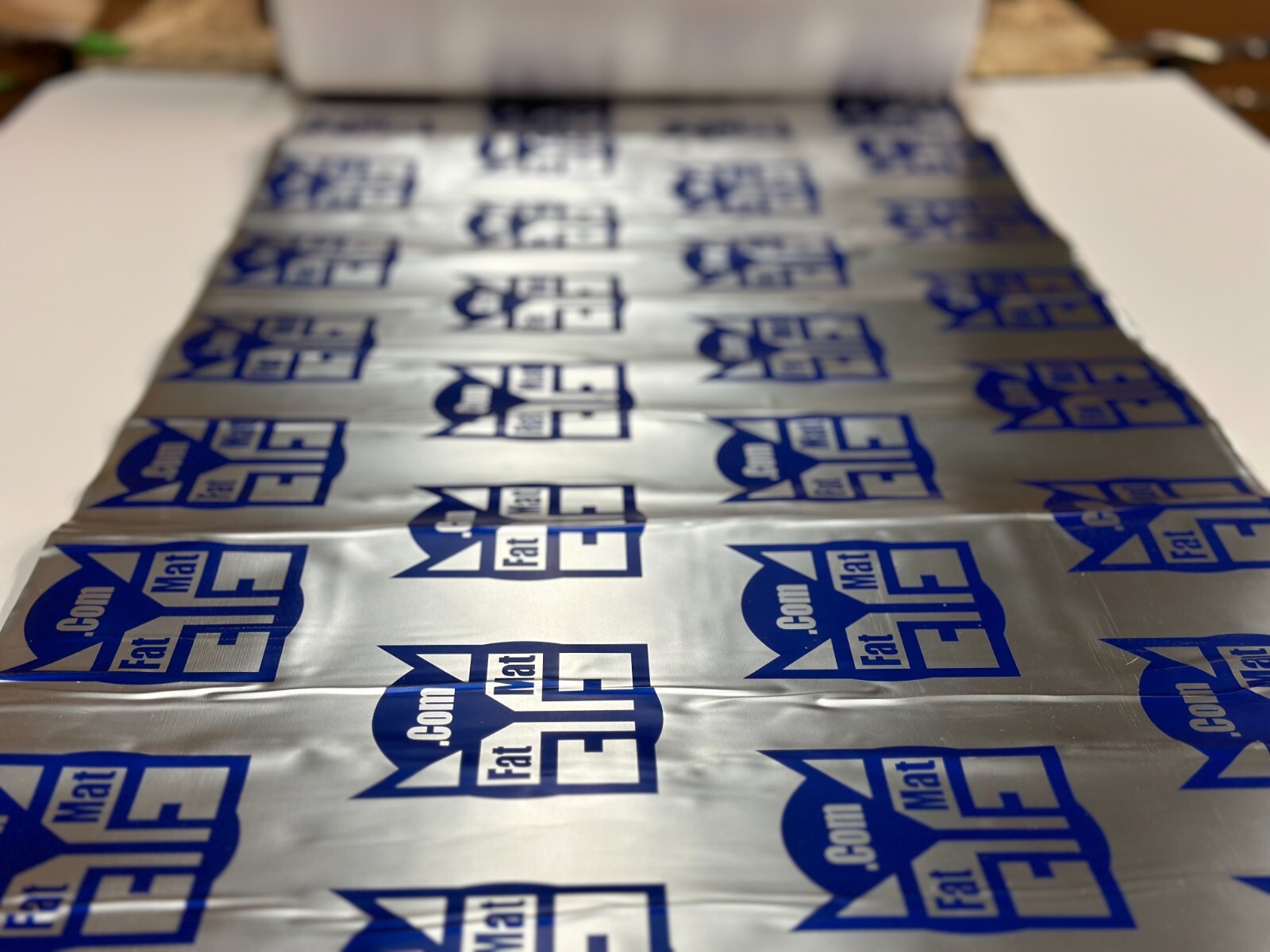 FATMAT BUTYL 50MIL 50SQ FT SOUND DEADENER/DAMPENING + INSTALL KIT