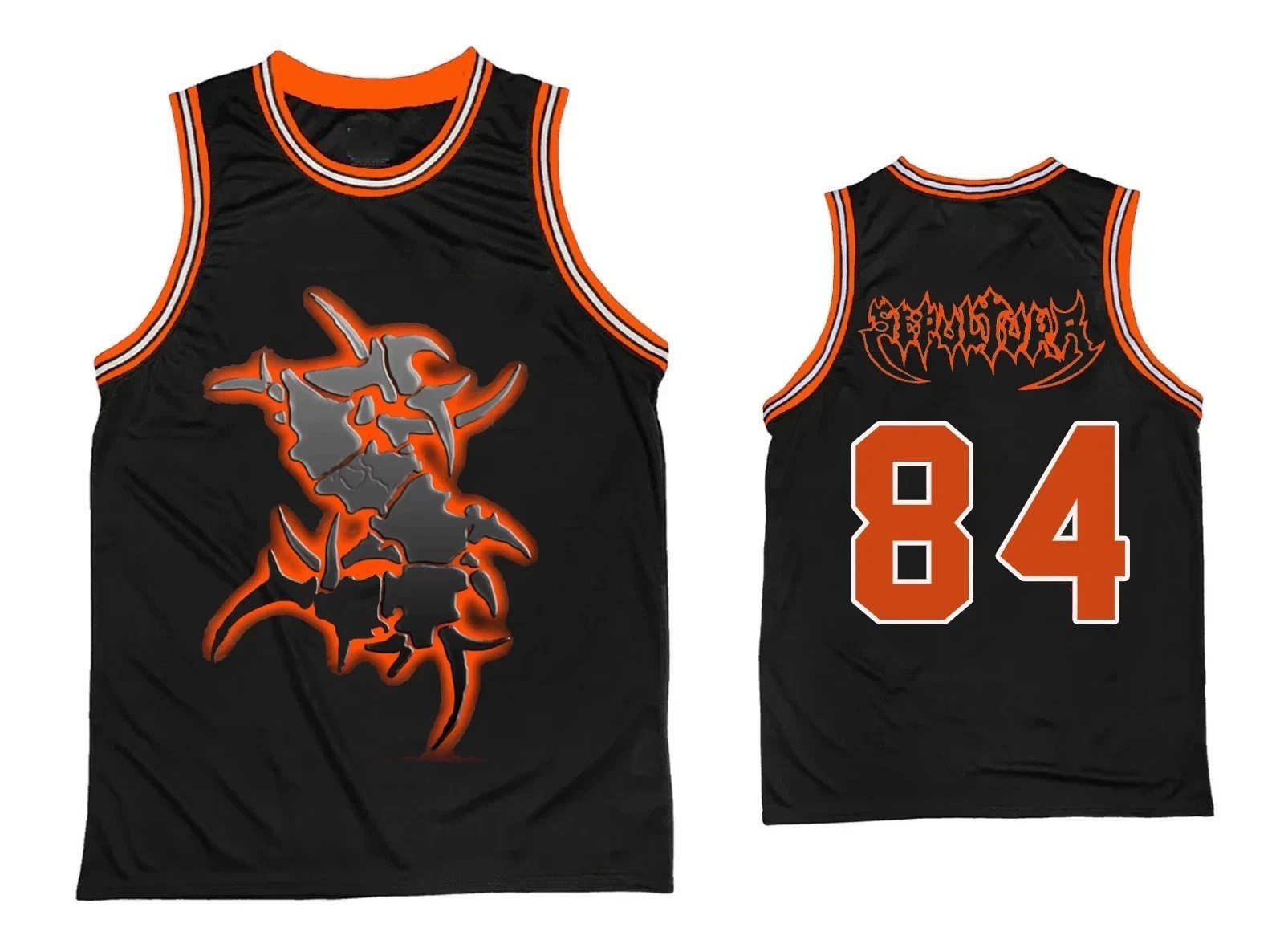 Sepultura Groove Metal Gift For Fans Basketball Jersey MZ237
