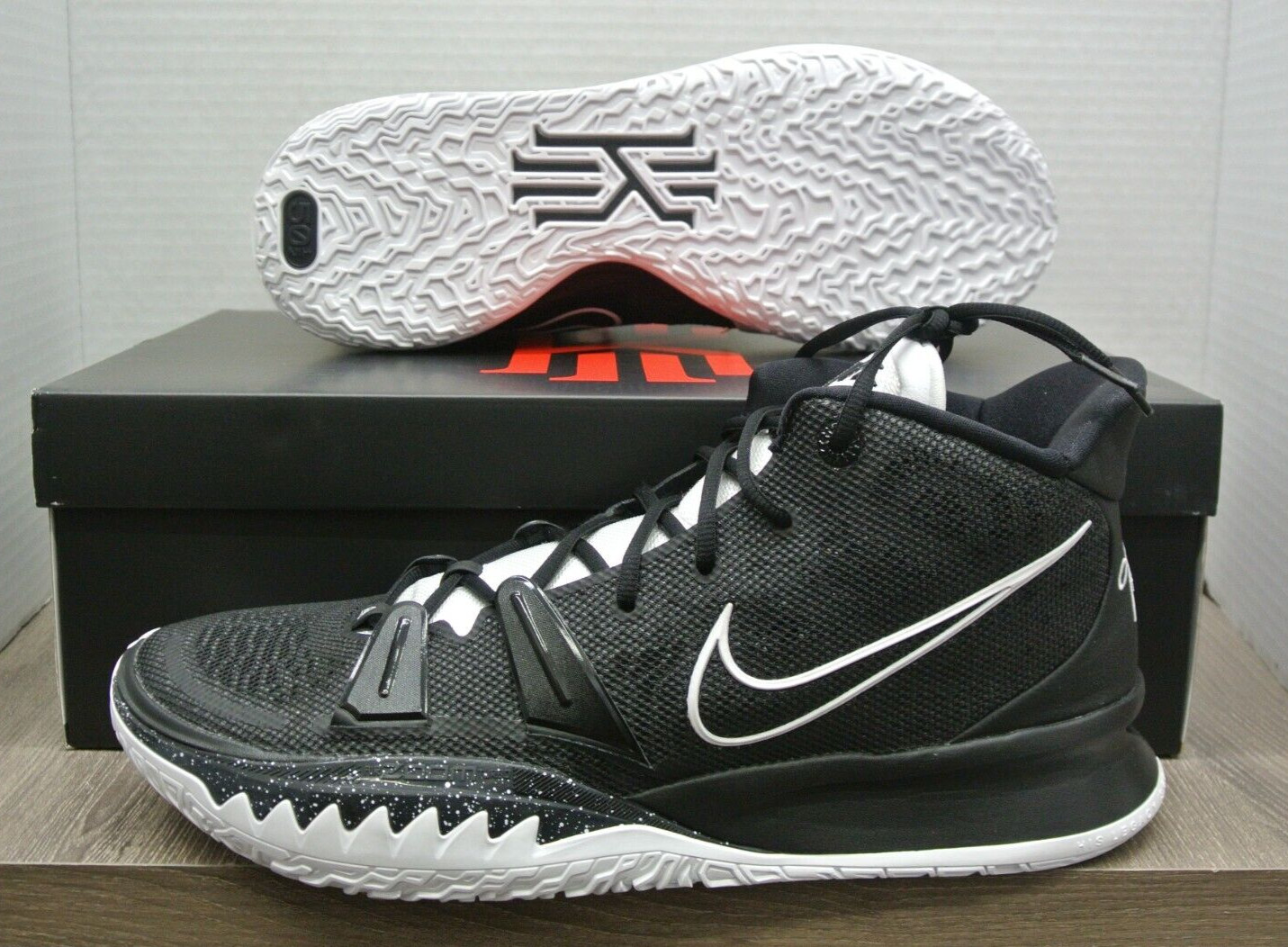 Nike Kyrie 7 TB Promo Black White DM5042-001 Men Shoes Size 18