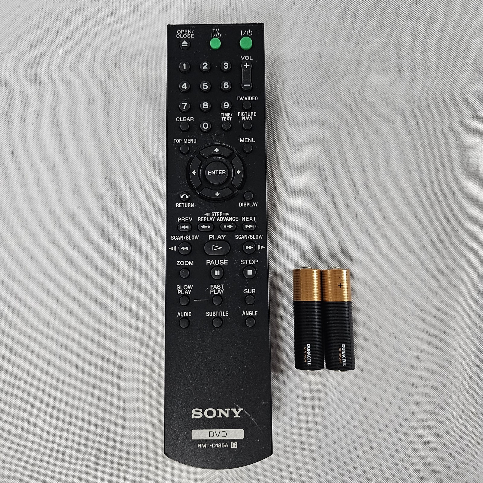 SONY RMT-D185A Remote Control Authentic OEM For DVD Player + New Batteries READ⬇ SONY RMT-D185A Remote Control Authentic OEM For DVD Player + New Batteries READ⬇