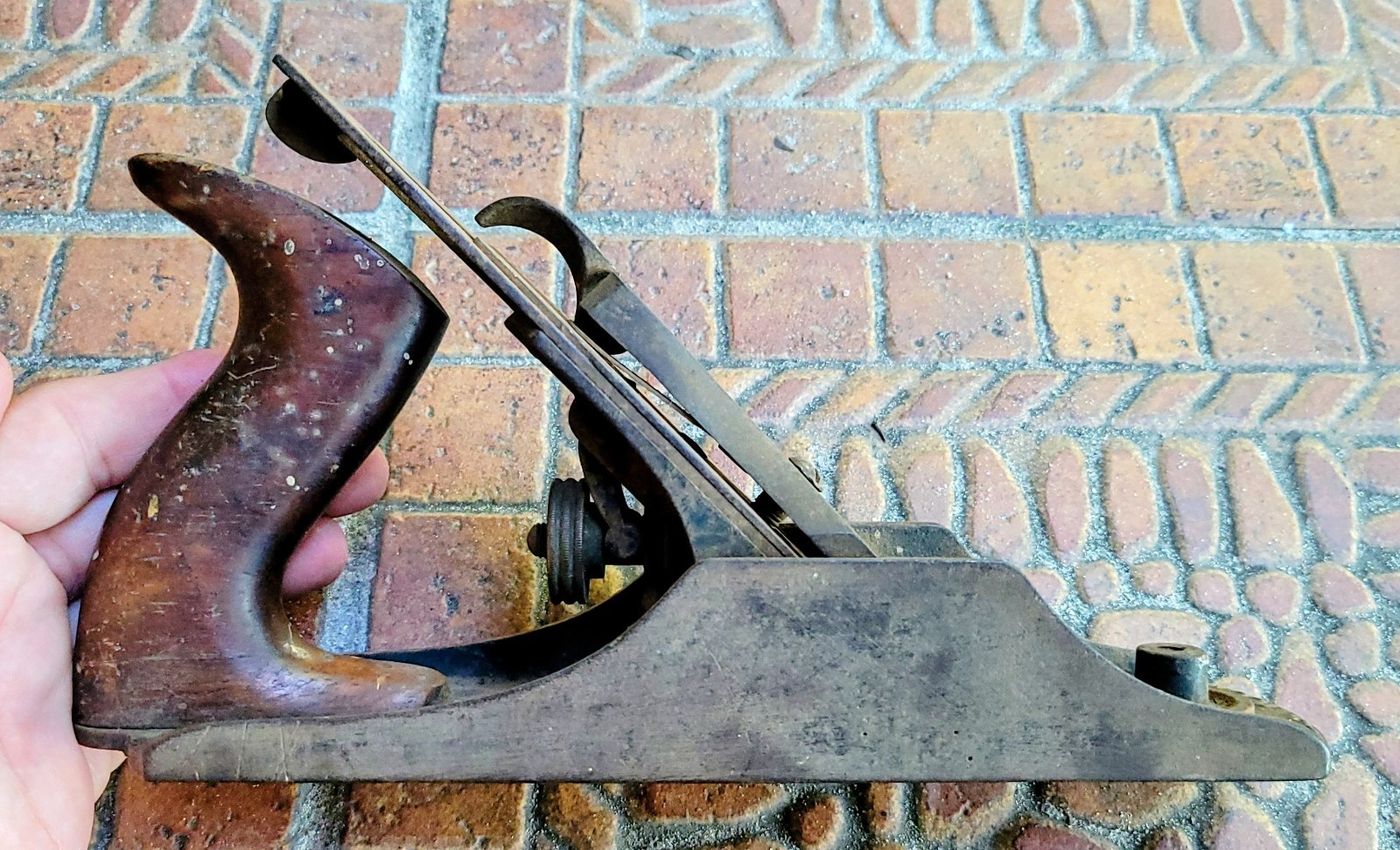STANLEY BEDROCK No. 604 CORRUGATED SMOOTHING PLANE Patent Date 1910 STANLEY BEDROCK No. 604 CORRUGATED SMOOTHING PLANE Patent Date 1910