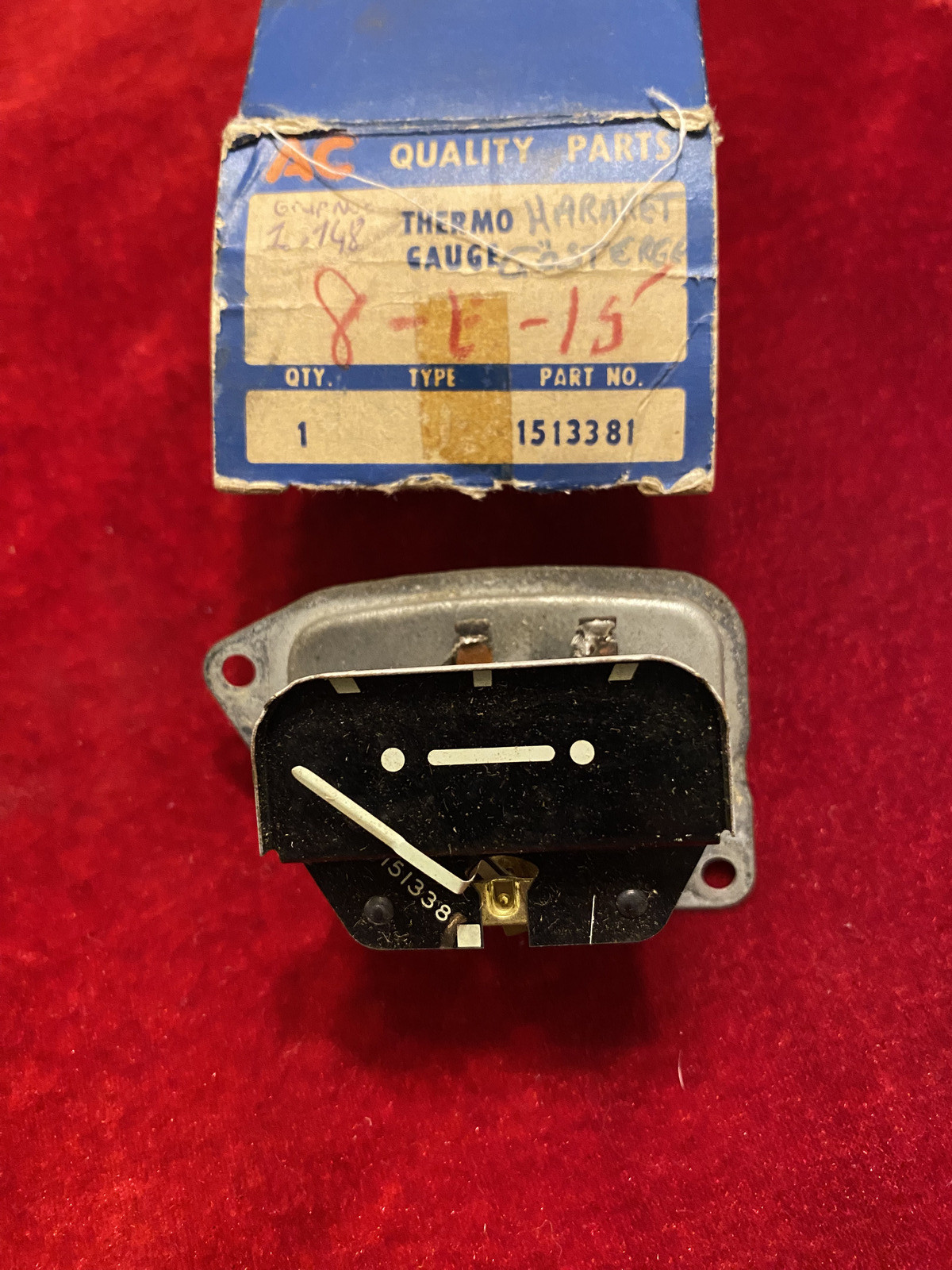 NOS AC 1955 - 1962 CHEVROLET PICKUP  AC # 1513381
