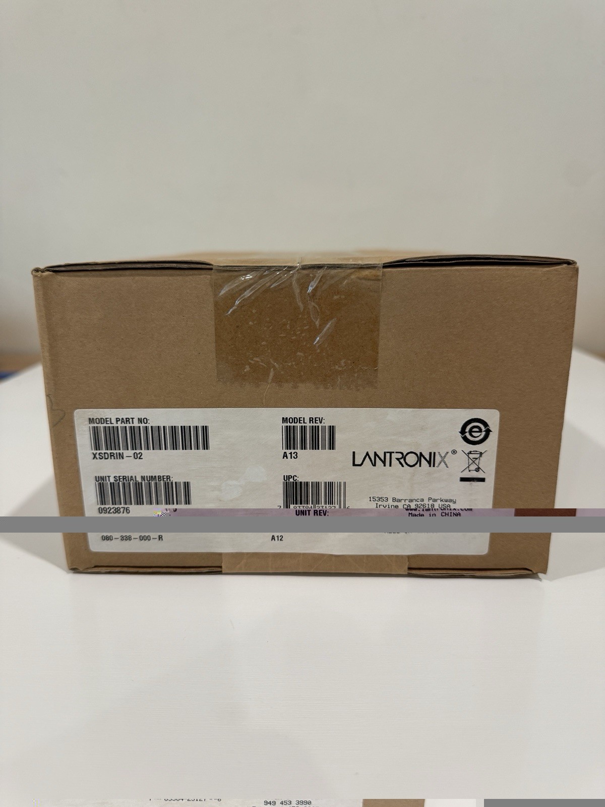 NEW Lantronix XPress DR-IAP XSDRIN-02 Industrial Serial Device Server DIN Rail
