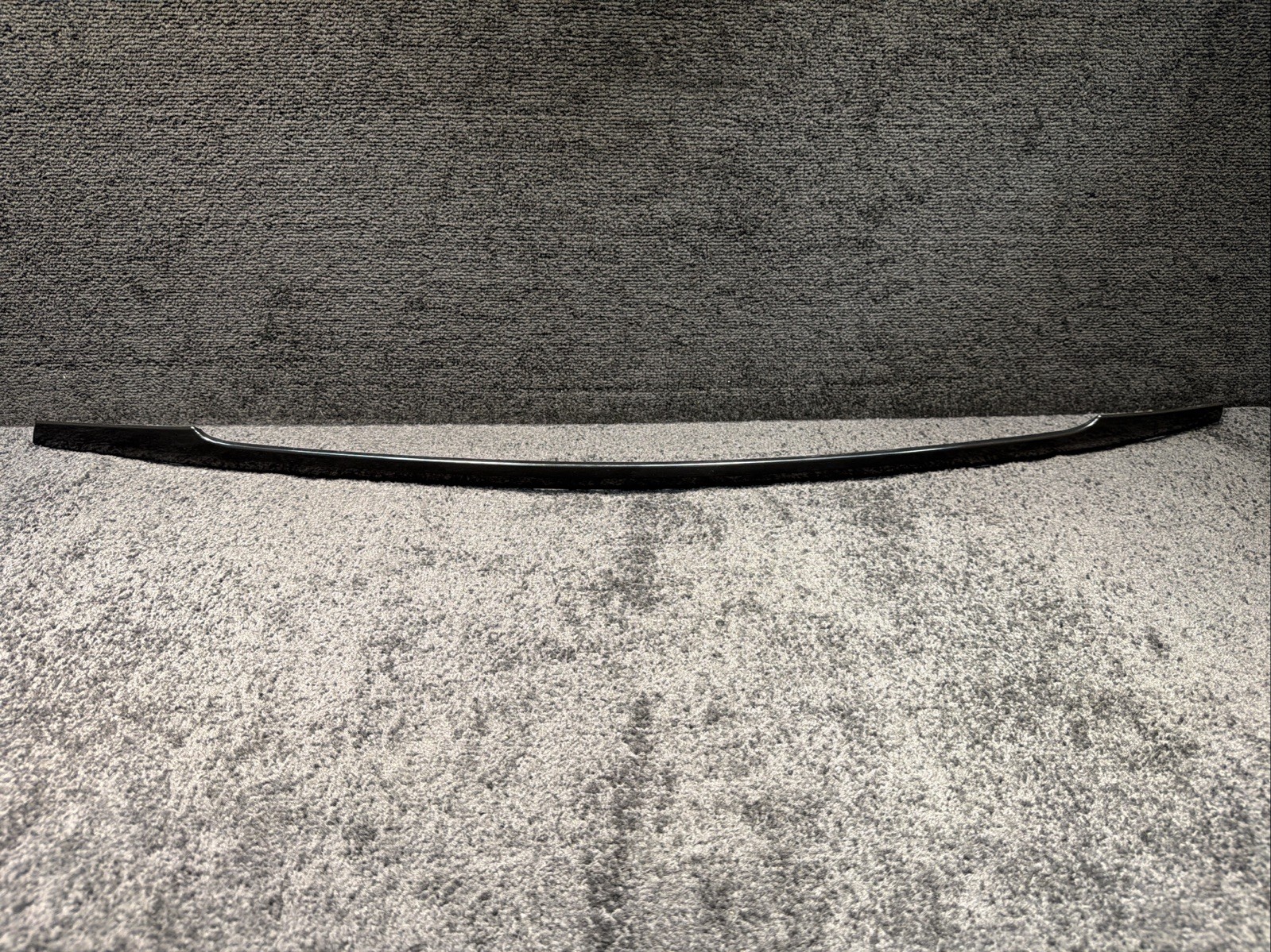 2014-2020 Mercedes S63 S550 Rear Trunk Lid Molding Trim BLACK OEM 2227570100
