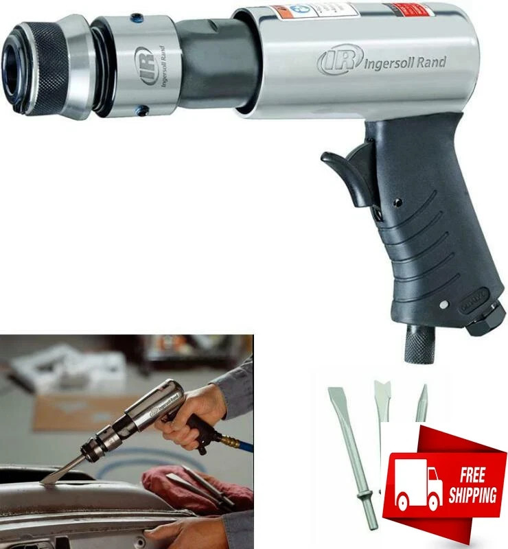 Ingersoll Rand 114GCQ EDGE Air Hammer Kit w/ 3 Chisels 3500 BPM