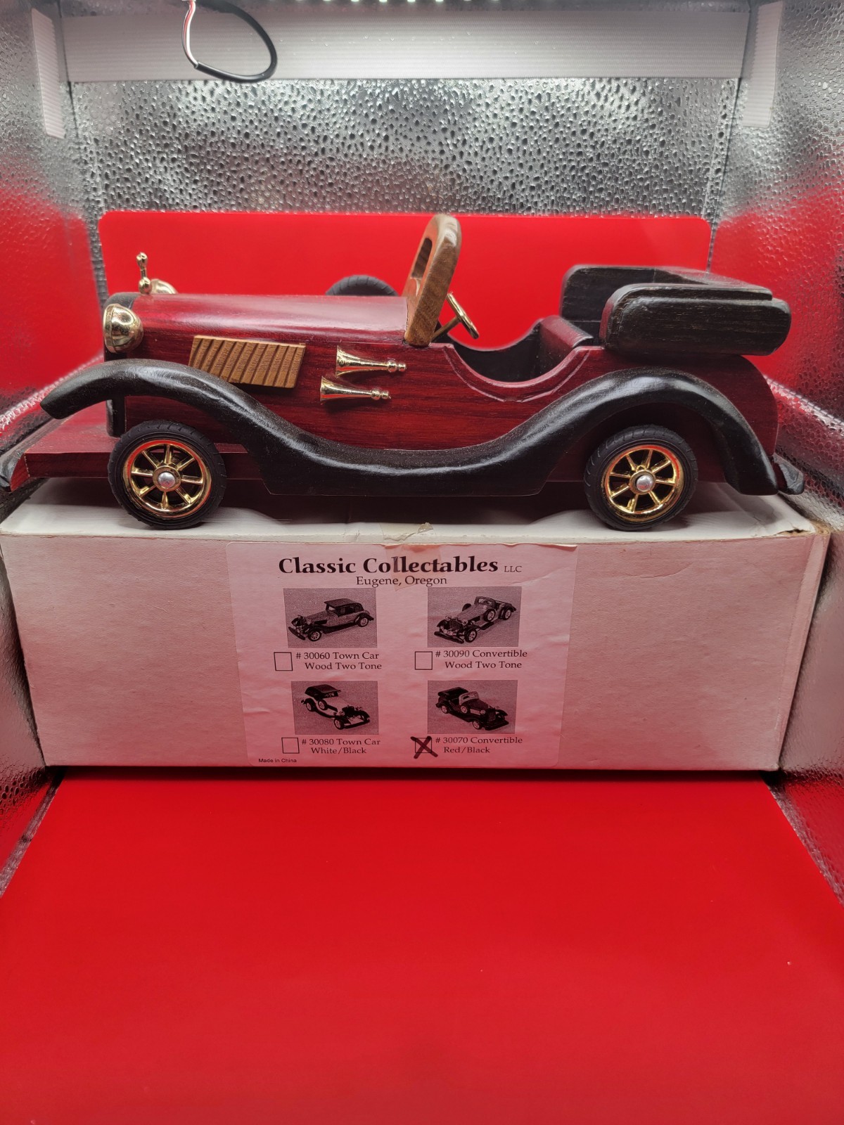 Vintage Wooden Classic Car Handmade 9\
