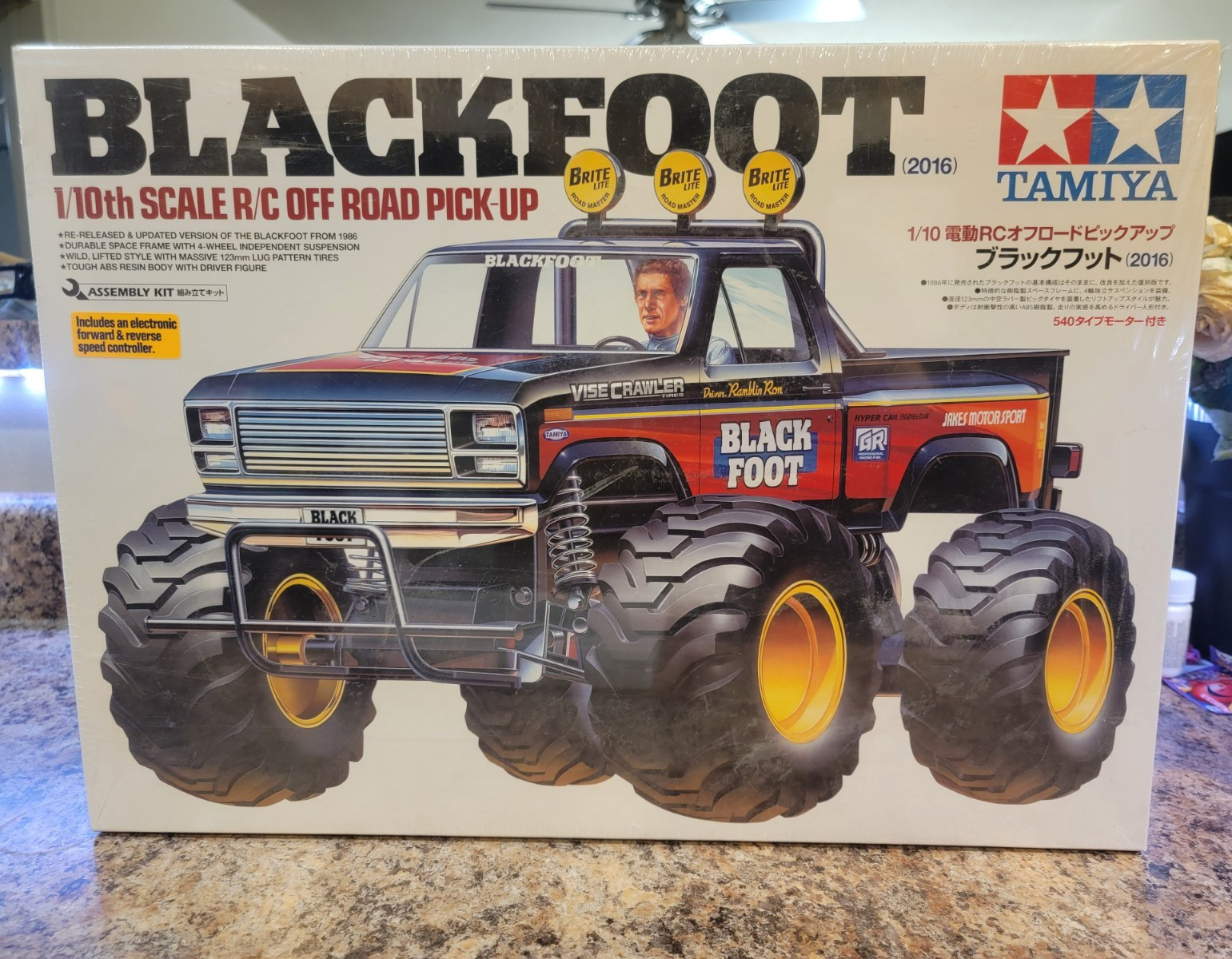 Tamiya Blackfoot (2016) 1:10 2WD Electric Brushed Off-Road Kit 58633 Tamiya Blackfoot (2016) 1:10 2WD Electric Brushed Off-Road Kit 58633