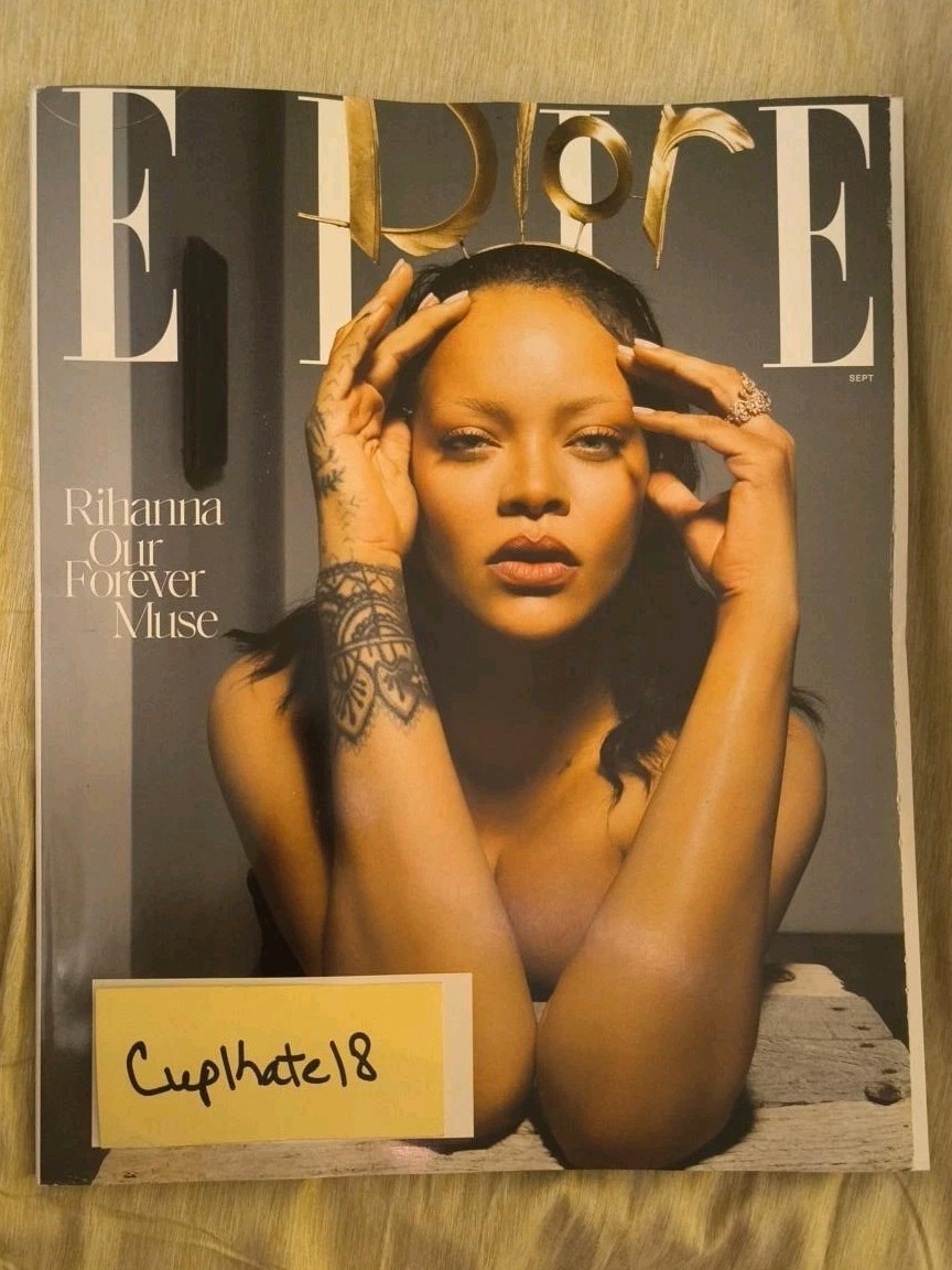 ELLE Magazine September 2026 NEW Rihanna Our Forever Muse Cover with Address