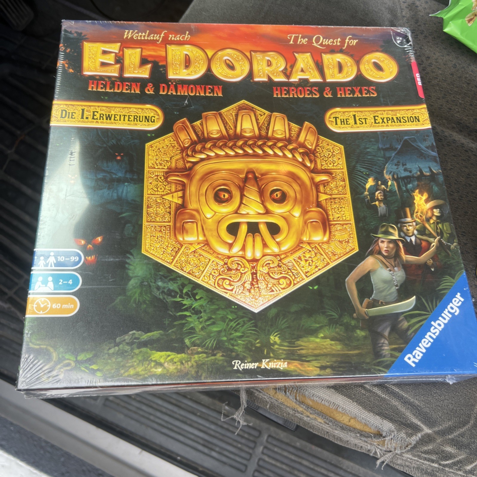 The Quest for El Dorado Heroes & Hexes Expansion - Cards still sealed