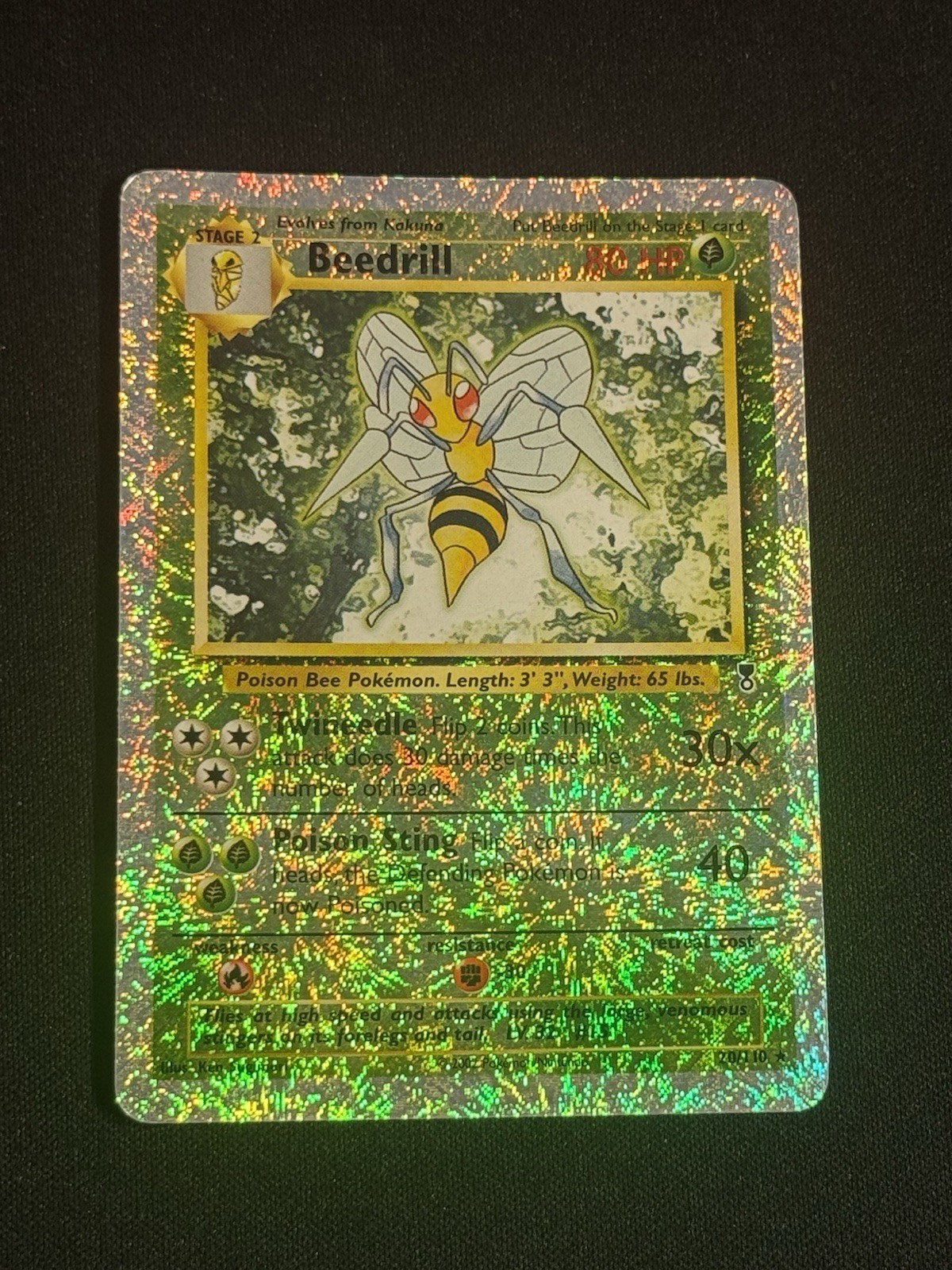 Pokémon TCG Beedrill 20/110 Legendary Collection Reverse Holo Rare