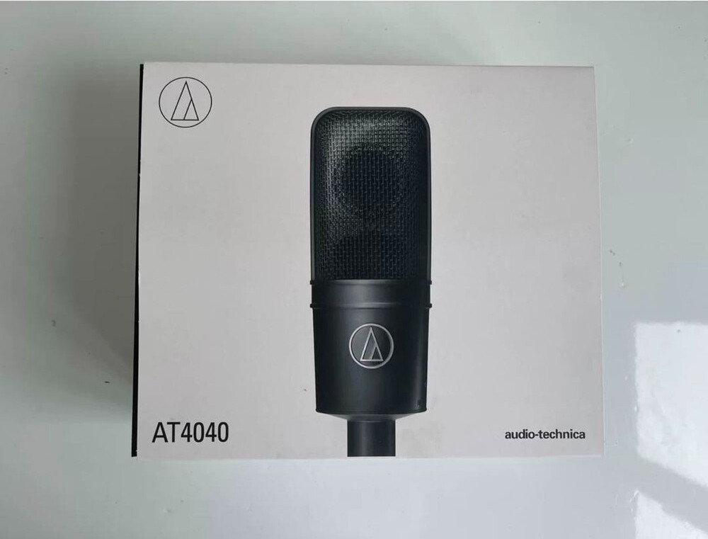 New Audio-Technica AT4040 Cardioid Condenser Microphone New Audio-Technica AT4040 Cardioid Condenser Microphone