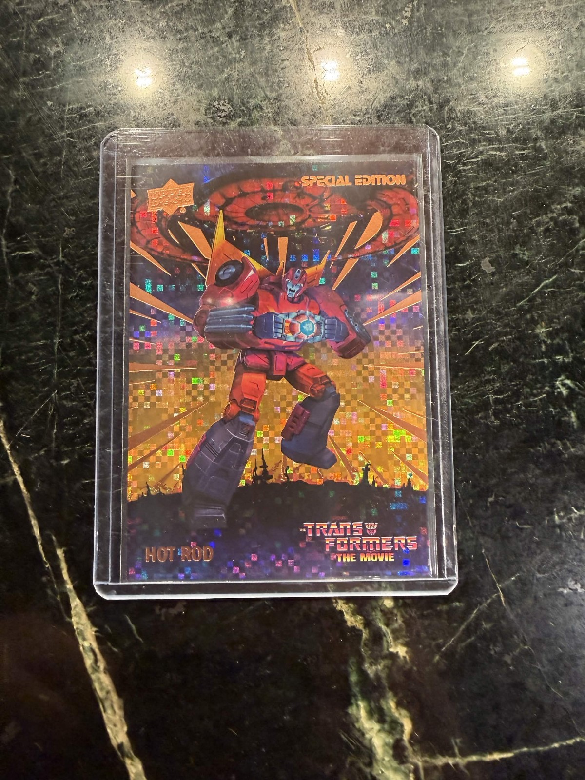 2026 UPPER DECK TRANSFORMERS HOT ROD GOLD #3 Ser #86/86 BOOKEND