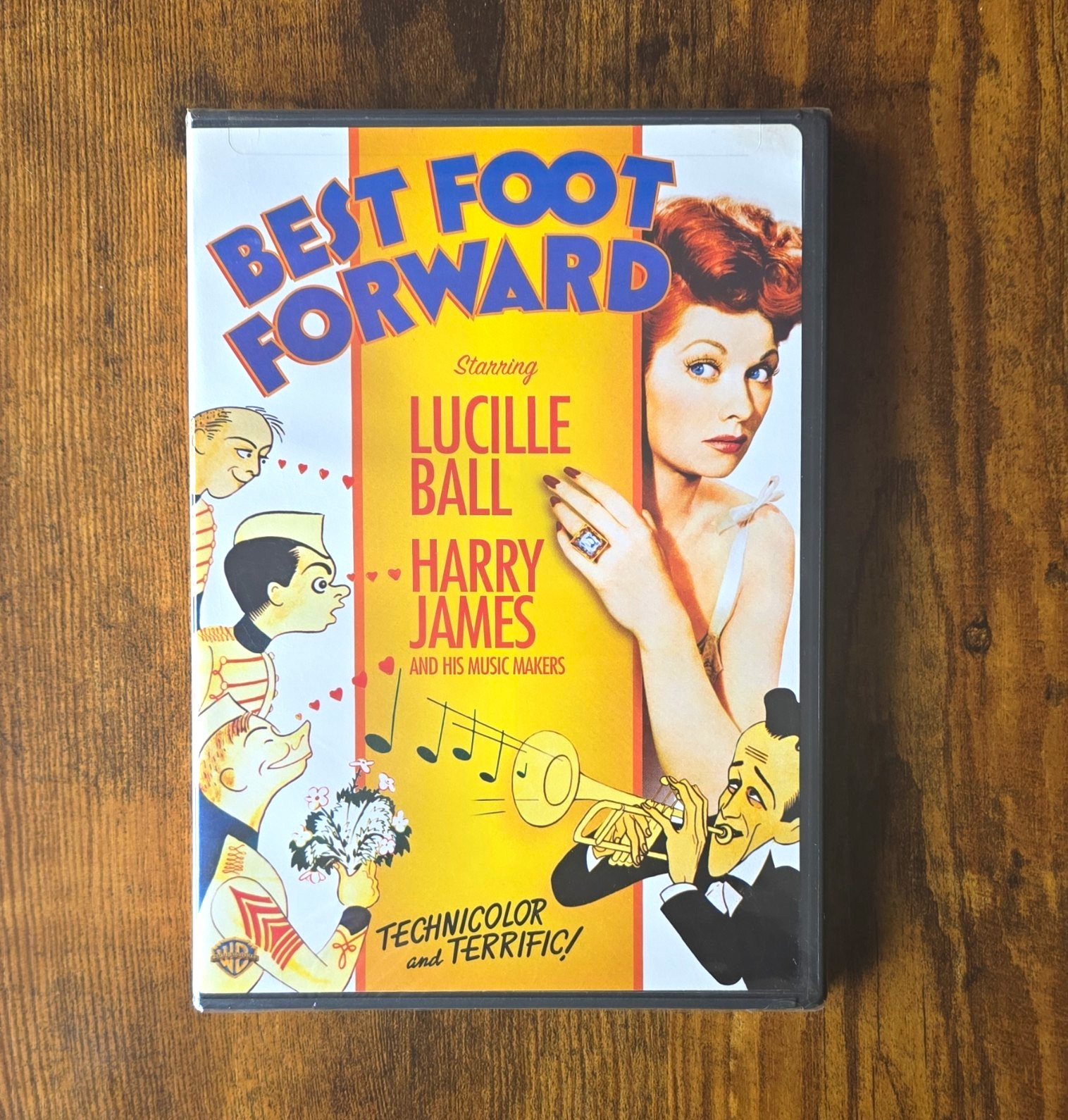Warner Home Video Best Foot Forward (DVD, 1943) Musical NR Lucille Ball Subs Warner Home Video Best Foot Forward (DVD, 1943) Musical NR Lucille Ball Subs