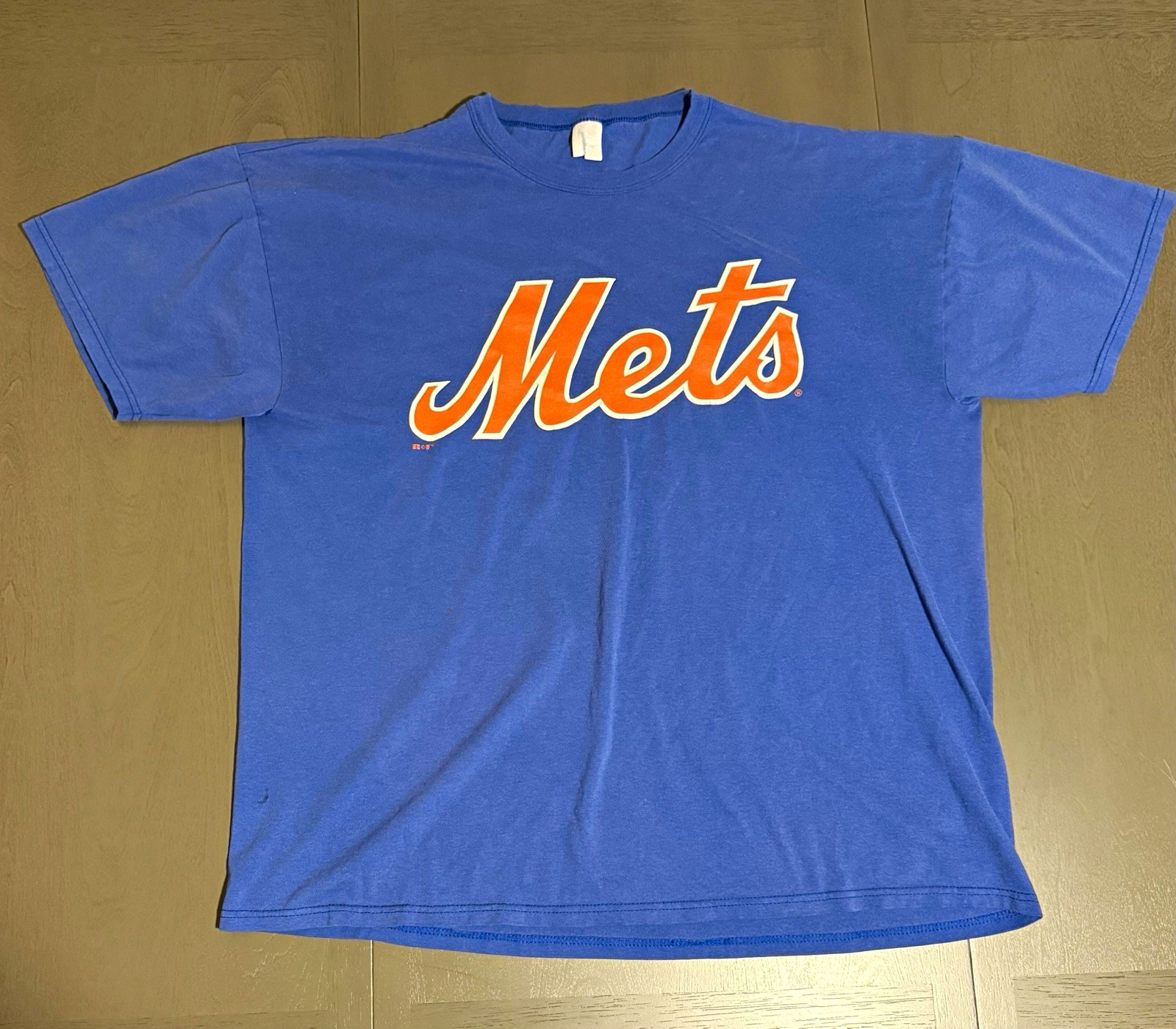 Vintage Russell Athletic New York Mets MLB Baseball Shirt Men’s Size XL